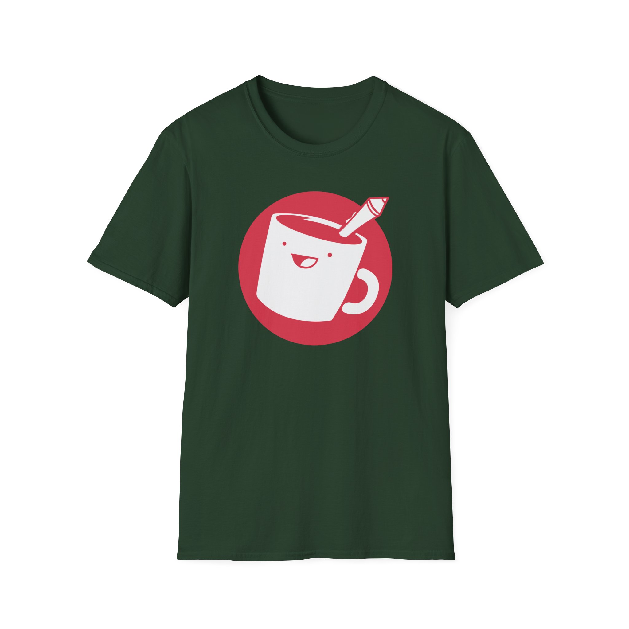 Drawfee Logo Unisex Softstyle T-Shirt