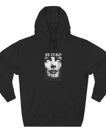 Iwrestledabearonce Three-Panel Fleece Hoodie