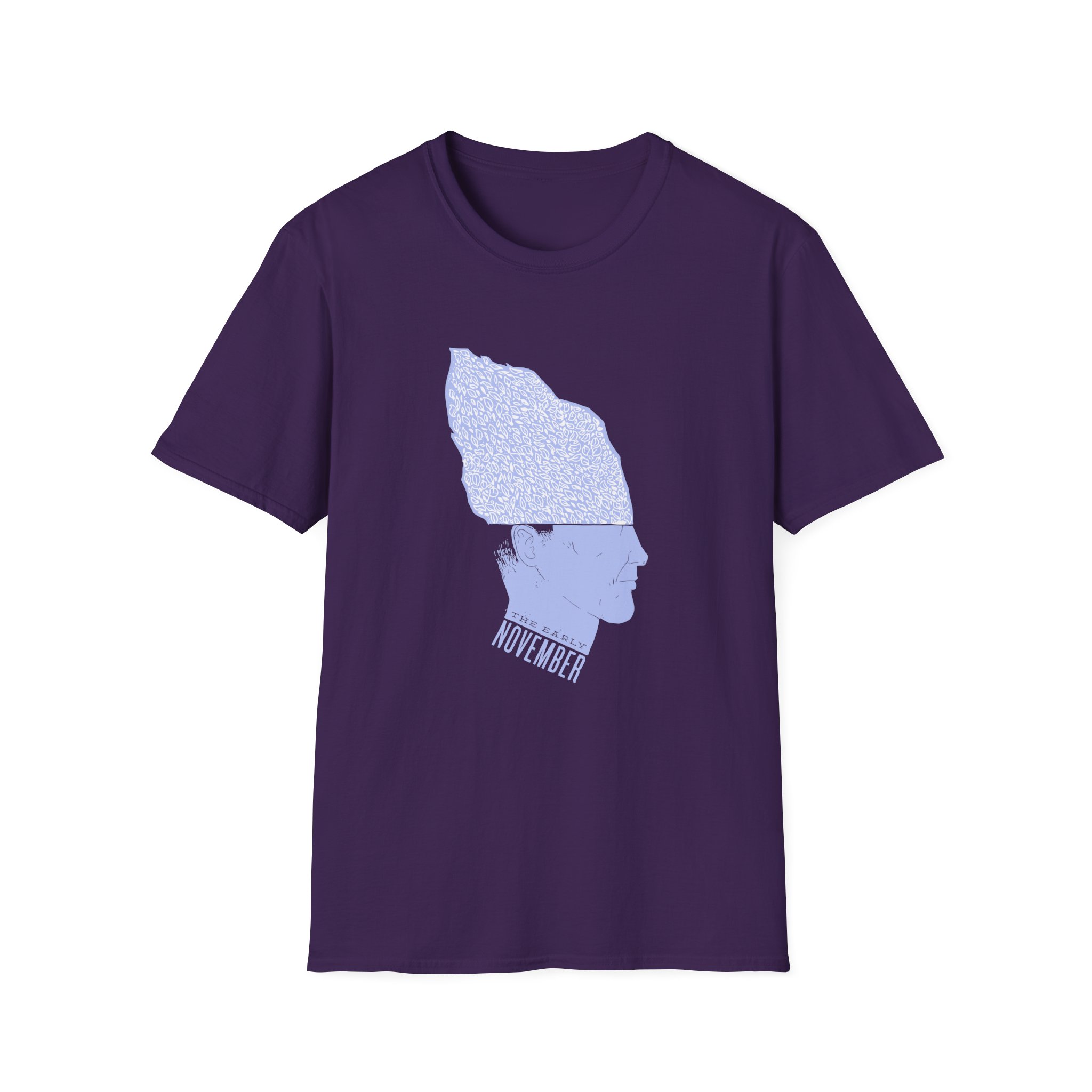 The Early November Leaf Head Unisex Softstyle T-Shirt