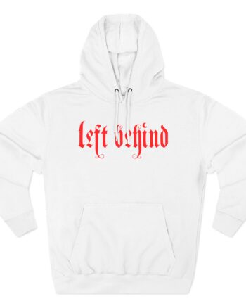 Left Behind Blessed by the Burn Three-Panel Fleece Hoodie