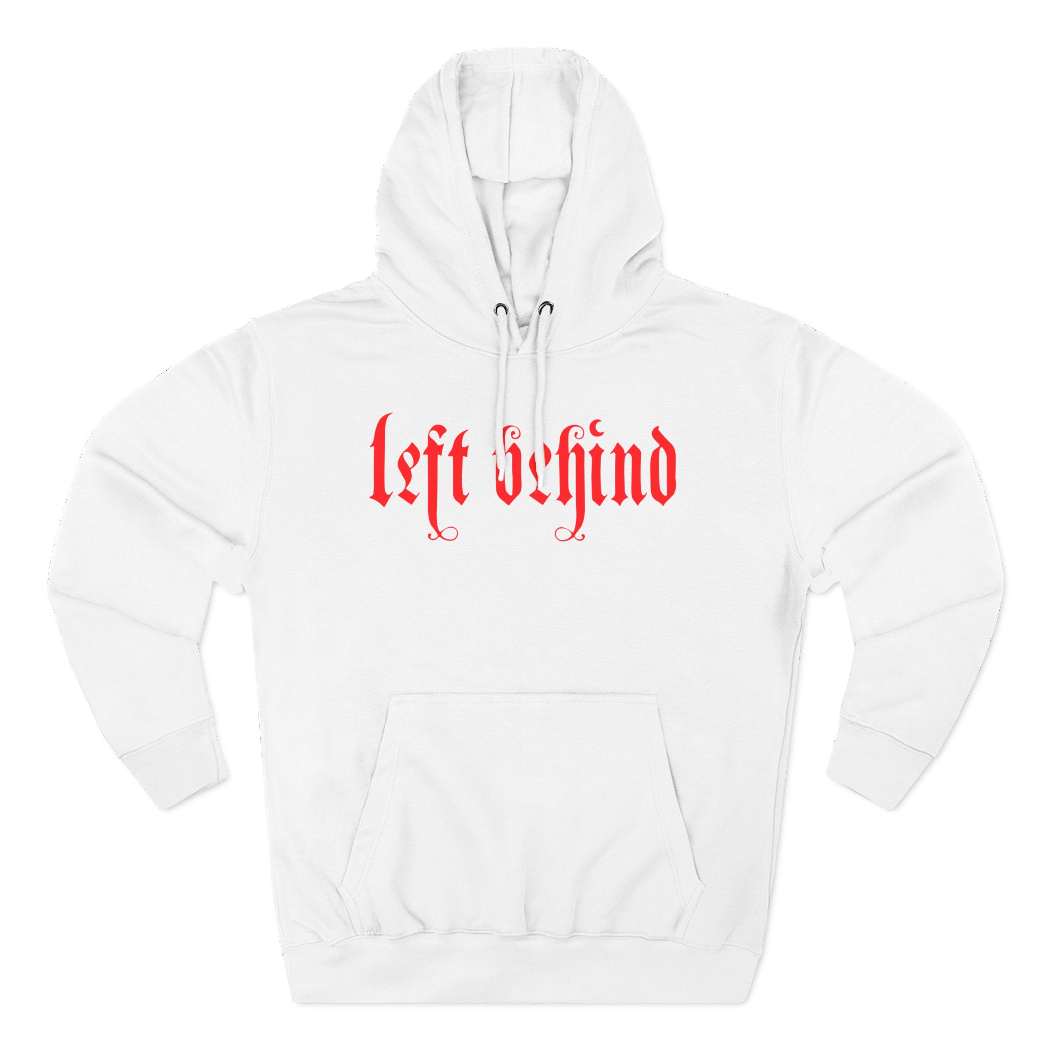 Left Behind Blessed by the Burn Three-Panel Fleece Hoodie
