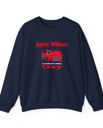 Hayley Williams Turning Your Children Gay Unisex Heavy Blend™ Crewneck Sweatshirt