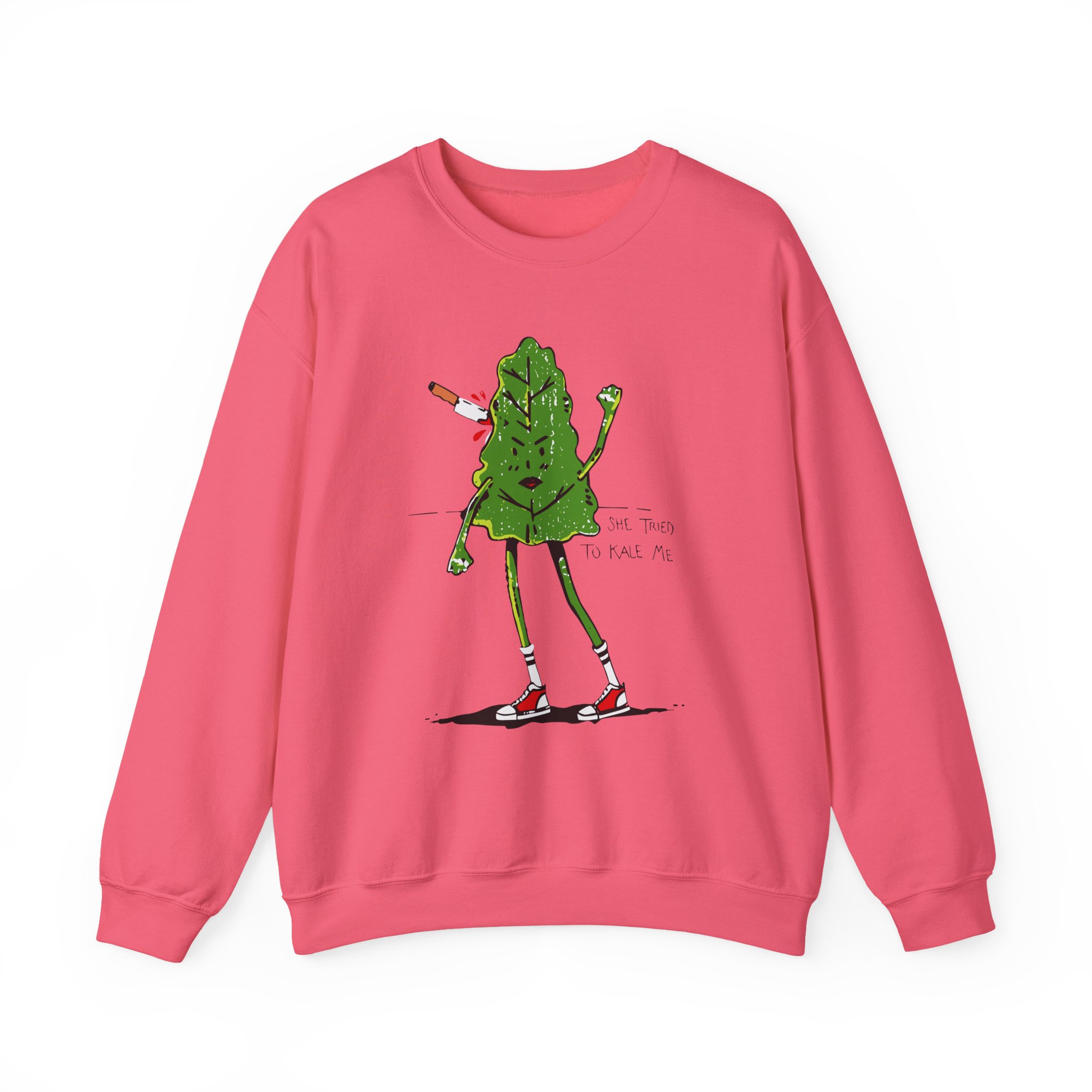 Chad Chad She Tired Kale Me Unisex Heavy Blendâ„¢ Crewneck Sweatshirt