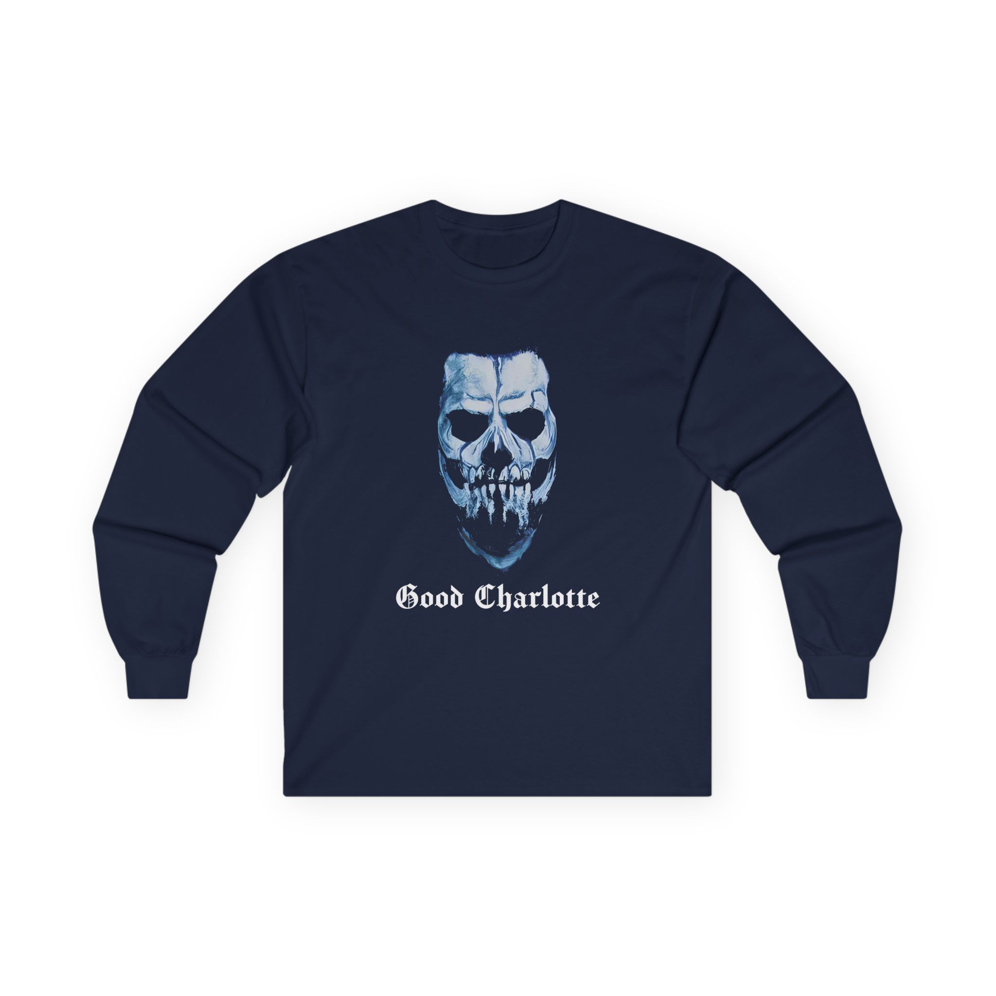 Good Charlotte Glow Skull Unisex Ultra Cotton Long Sleeve Tee