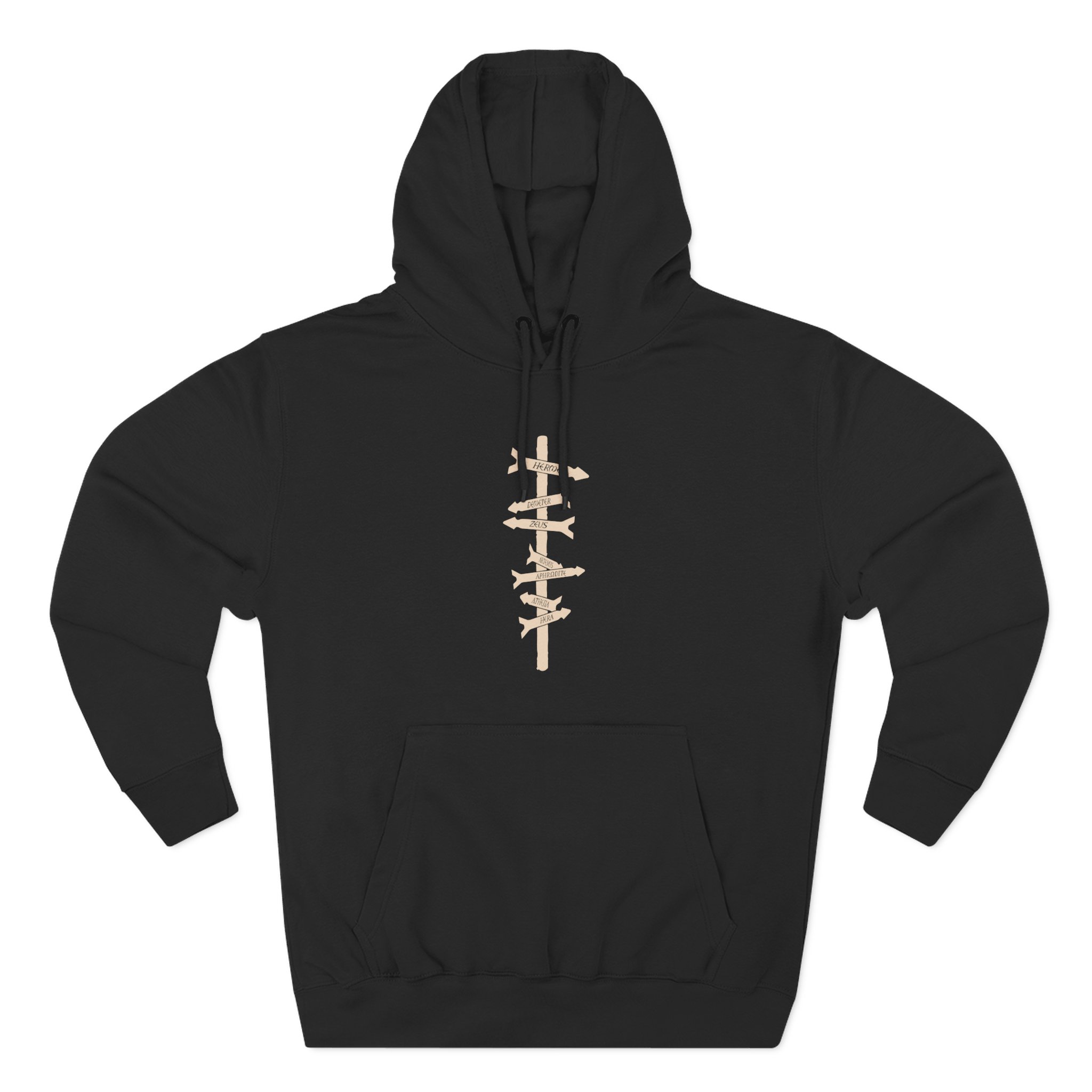 Percy Jackson and the Olympians Camp Signs Three-Panel Fleece Hoodie