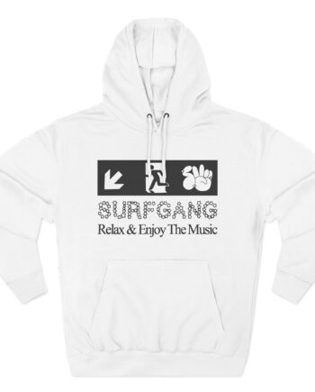 Surf Gang Three-Panel Fleece Hoodie