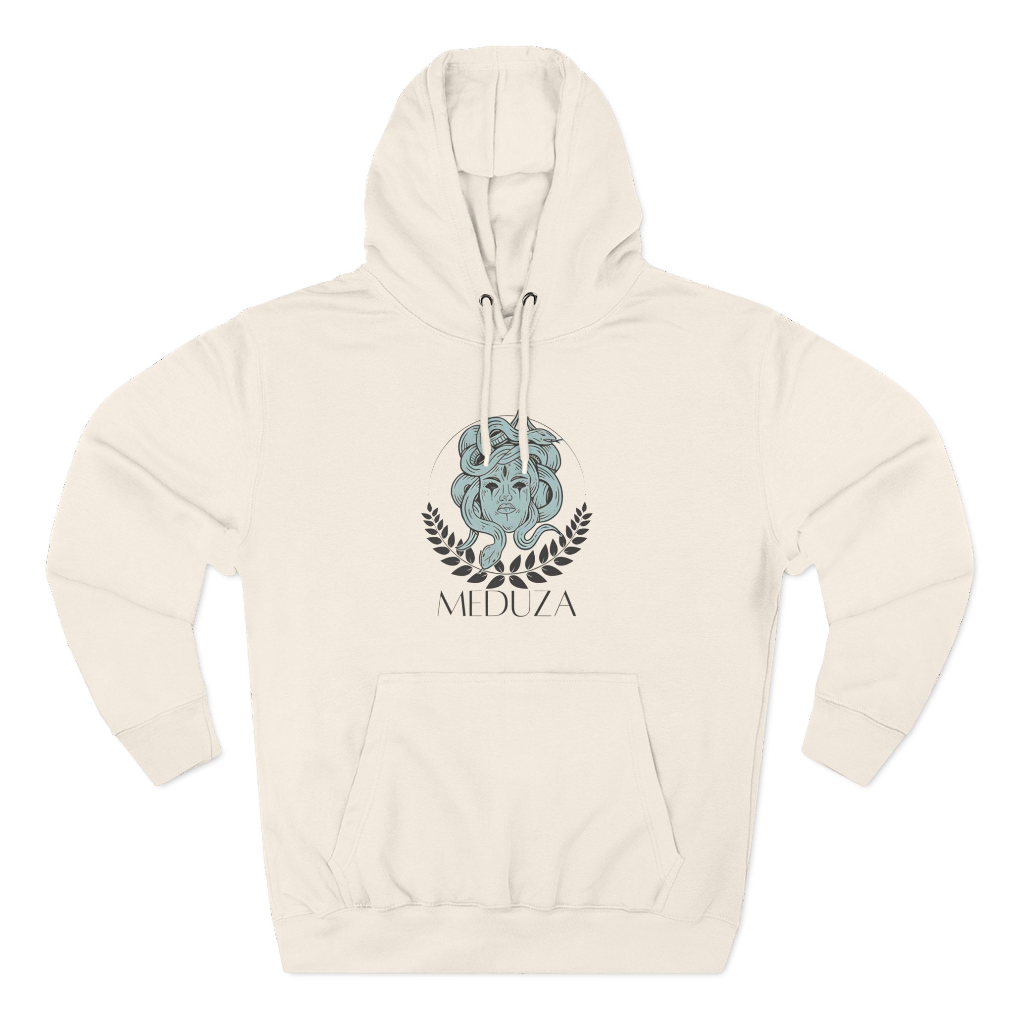 Meduza Head Fleece Three-Panel Fleece Hoodie
