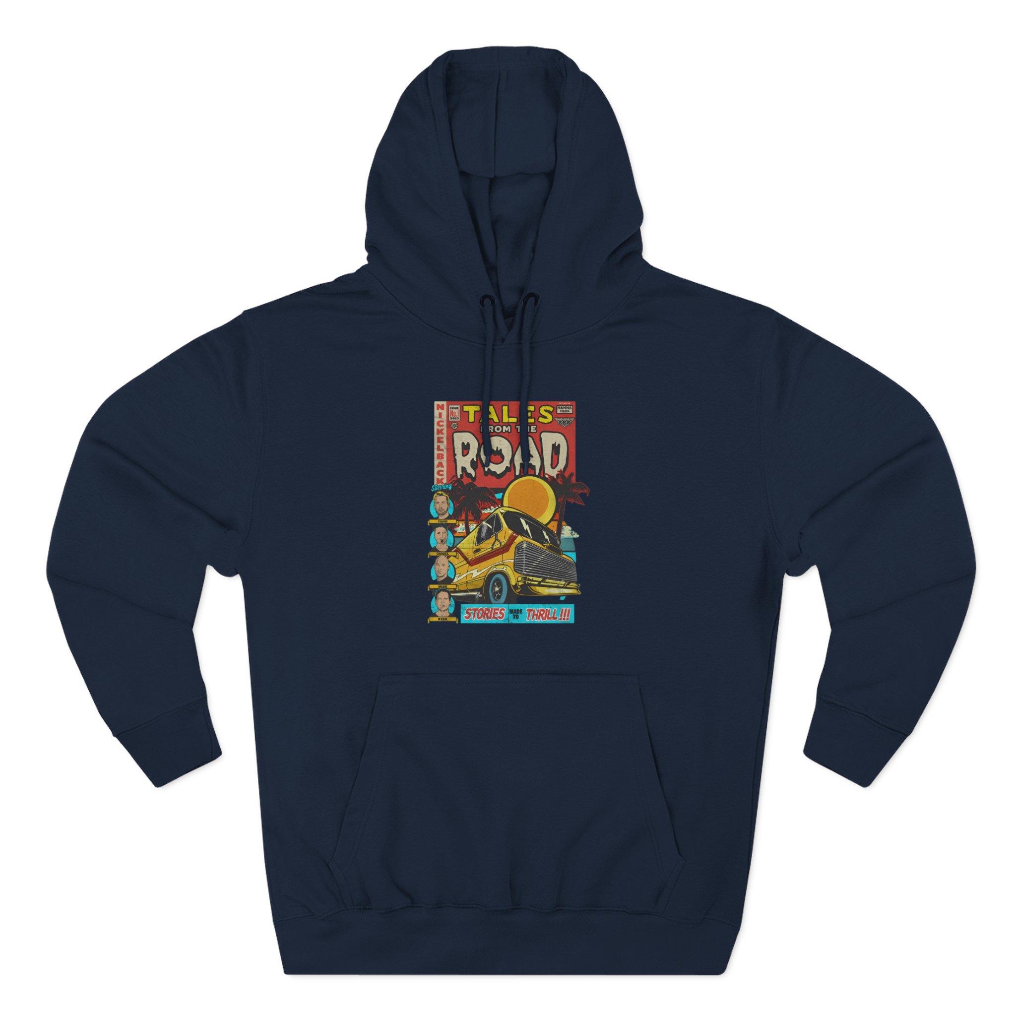 Nickelback Tales From the Road Three-Panel Fleece Hoodie