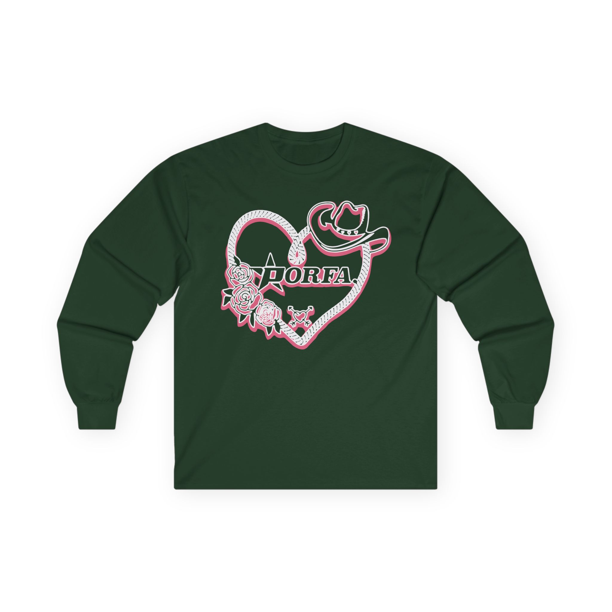 Porfa Love Lasso Unisex Ultra Cotton Long Sleeve Tee