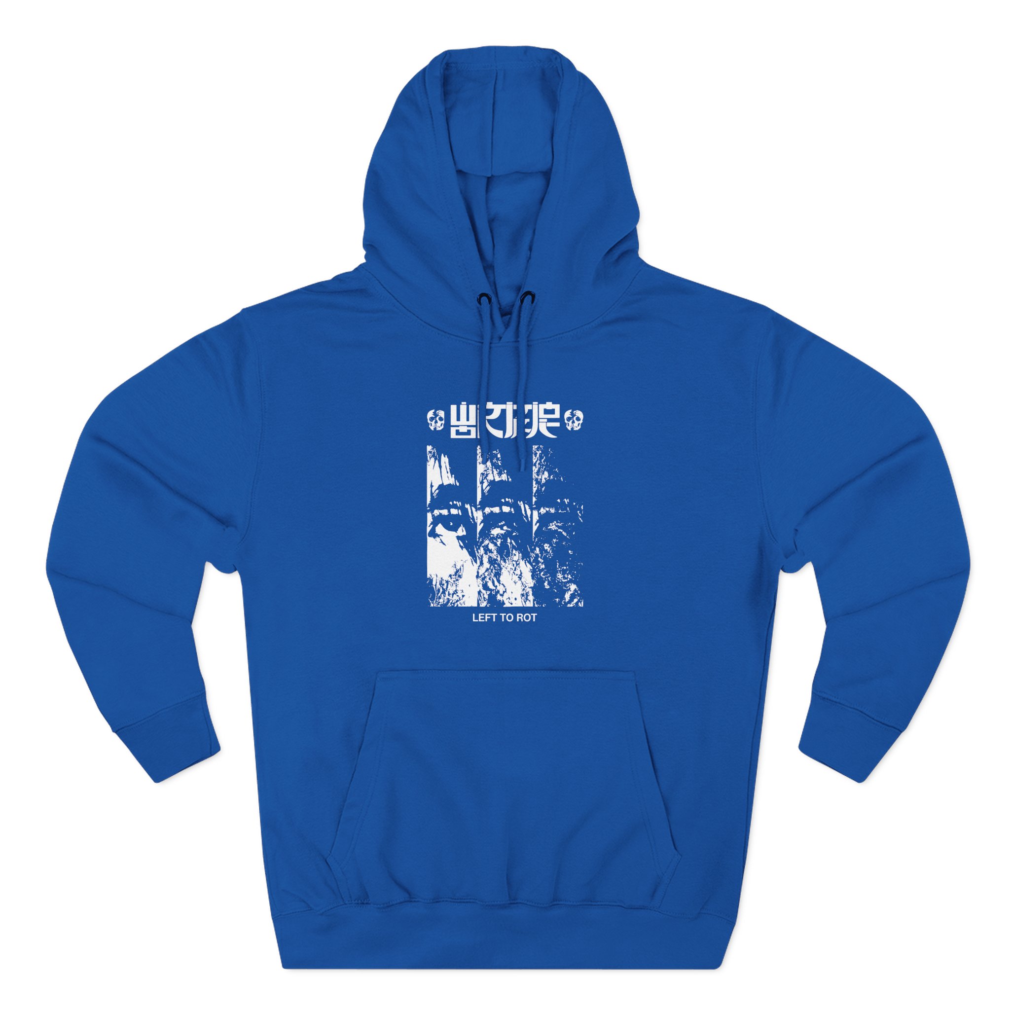 Wormrot Left to Rot Cover Three-Panel Fleece Hoodie