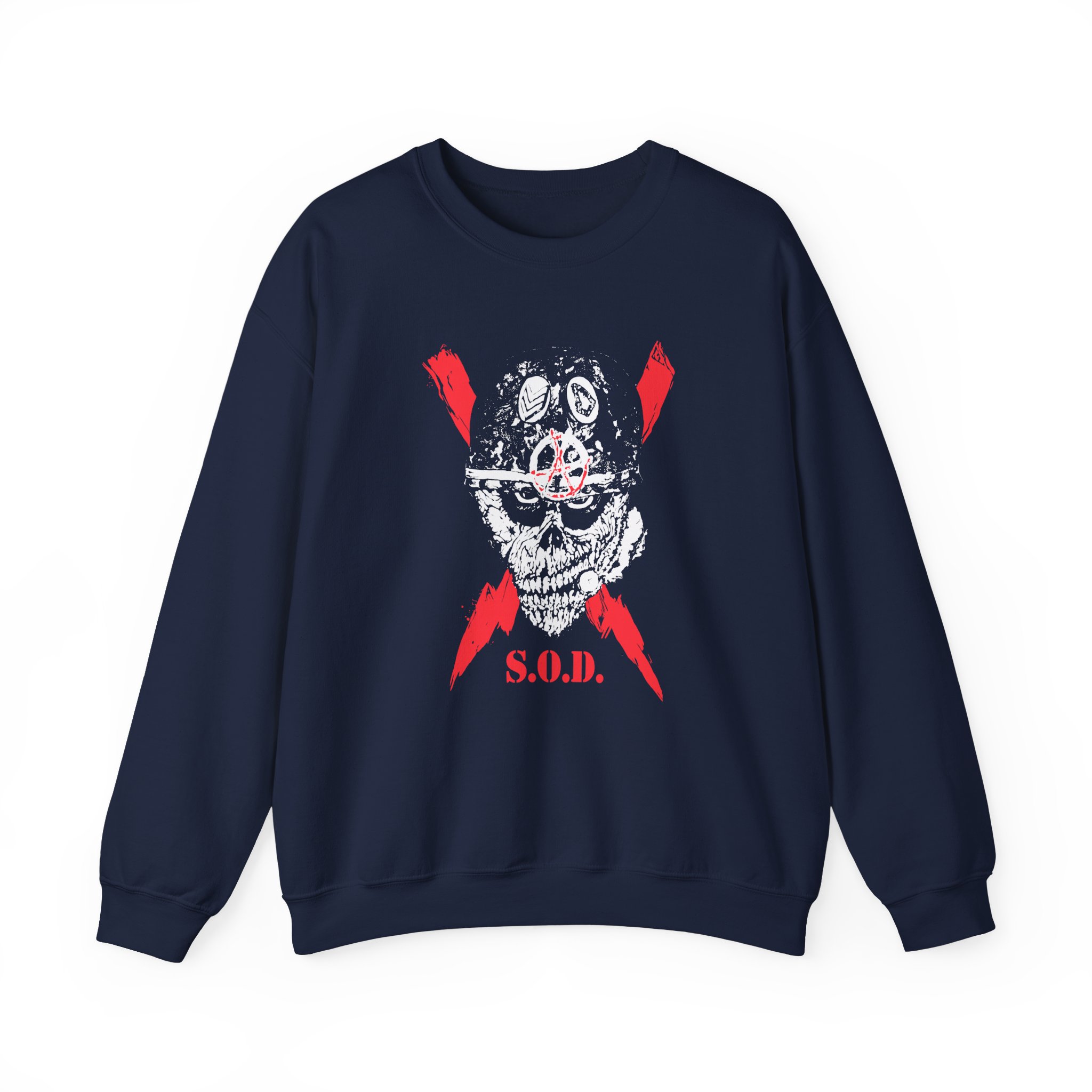 Stormtroopers of Death Plastic Head Unisex Heavy Blendâ„¢ Crewneck Sweatshirt