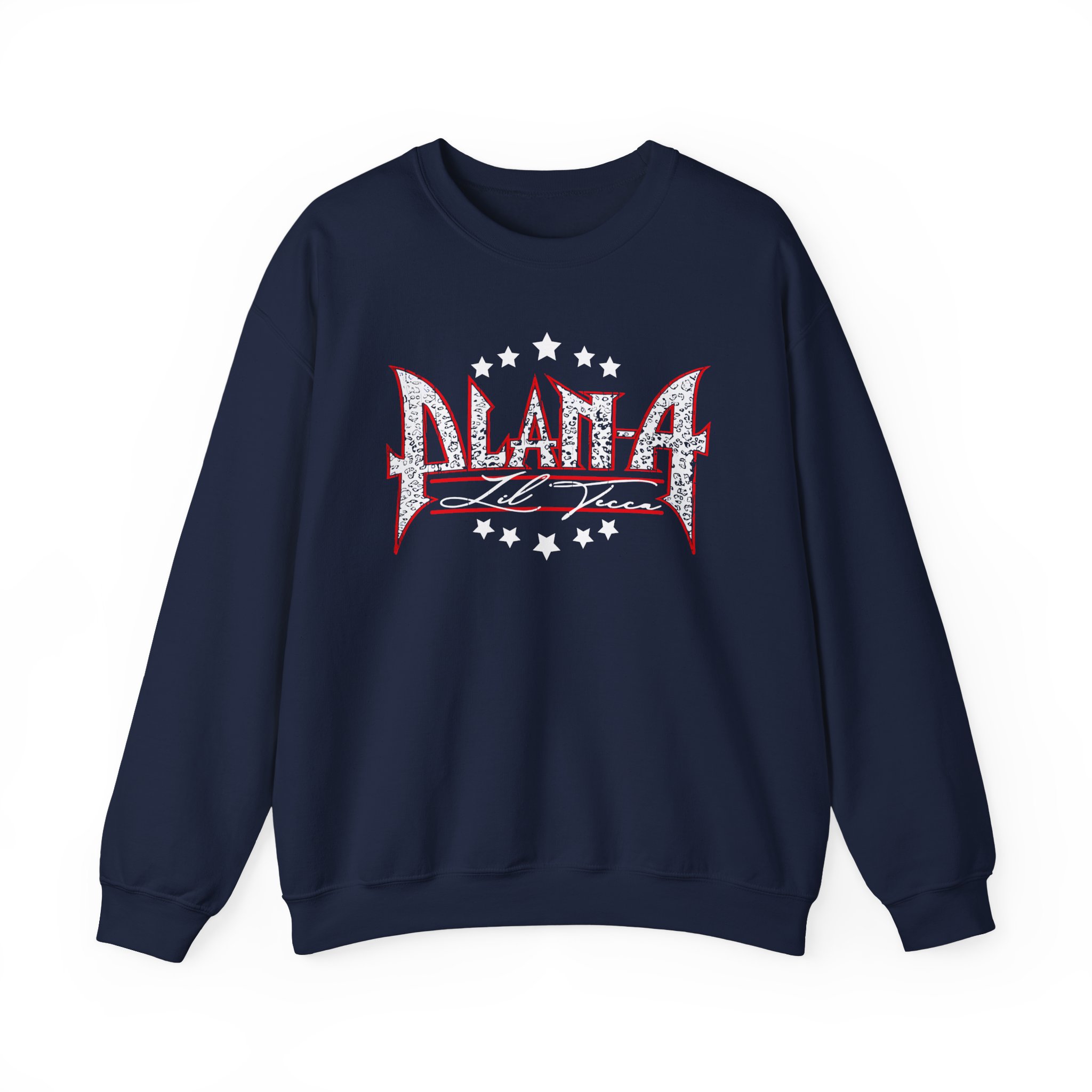 Lil Tecca Plan a Metal Logo Unisex Heavy Blendâ„¢ Crewneck Sweatshirt