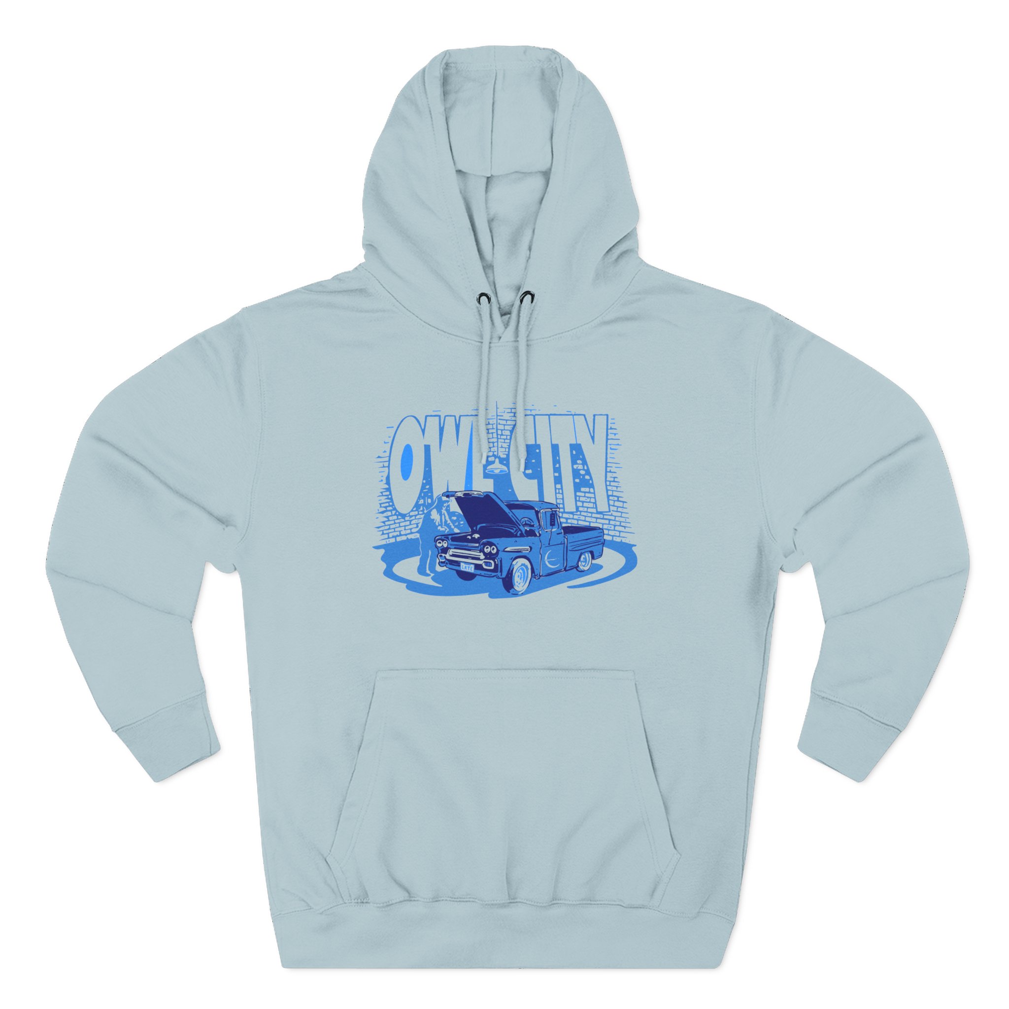 Owl City Car Trouble Three-Panel Fleece Hoodie