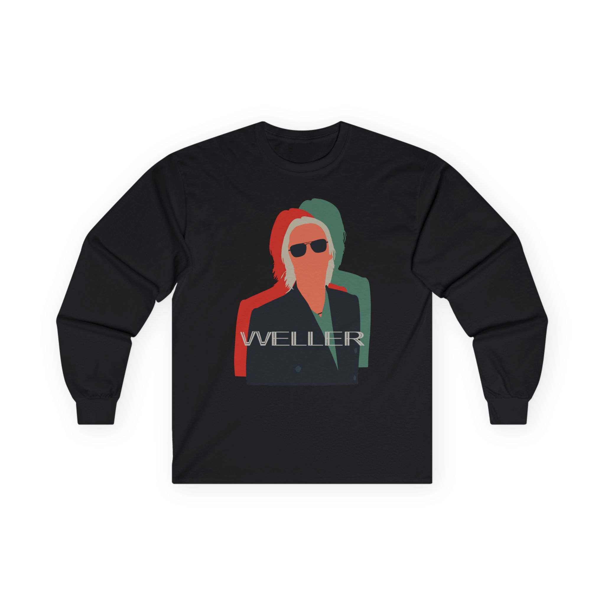PW Illustration Offset Unisex Ultra Cotton Long Sleeve Tee
