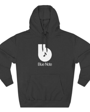Blue Note Records Three-Panel Fleece Hoodie