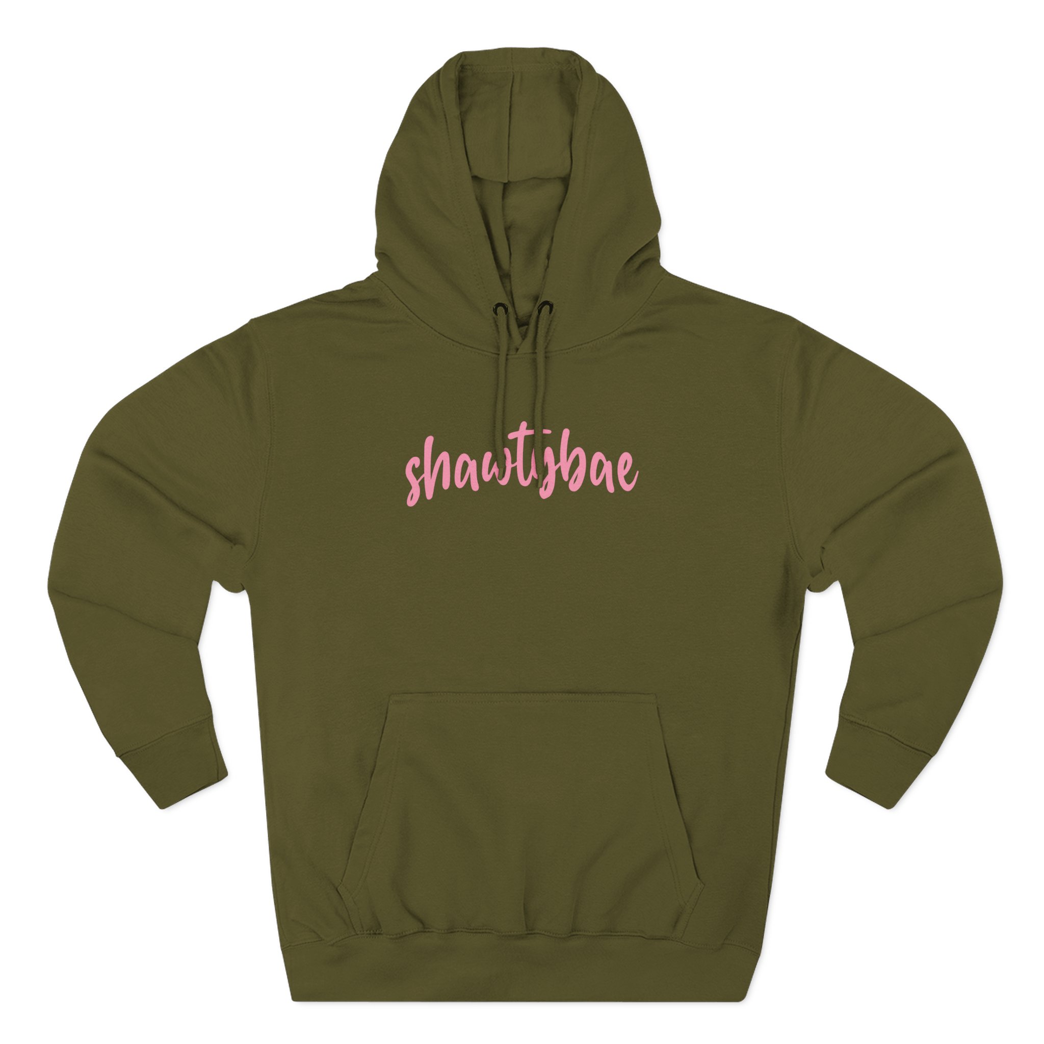 Shawty Bae Oh My Gatos Three-Panel Fleece Hoodie