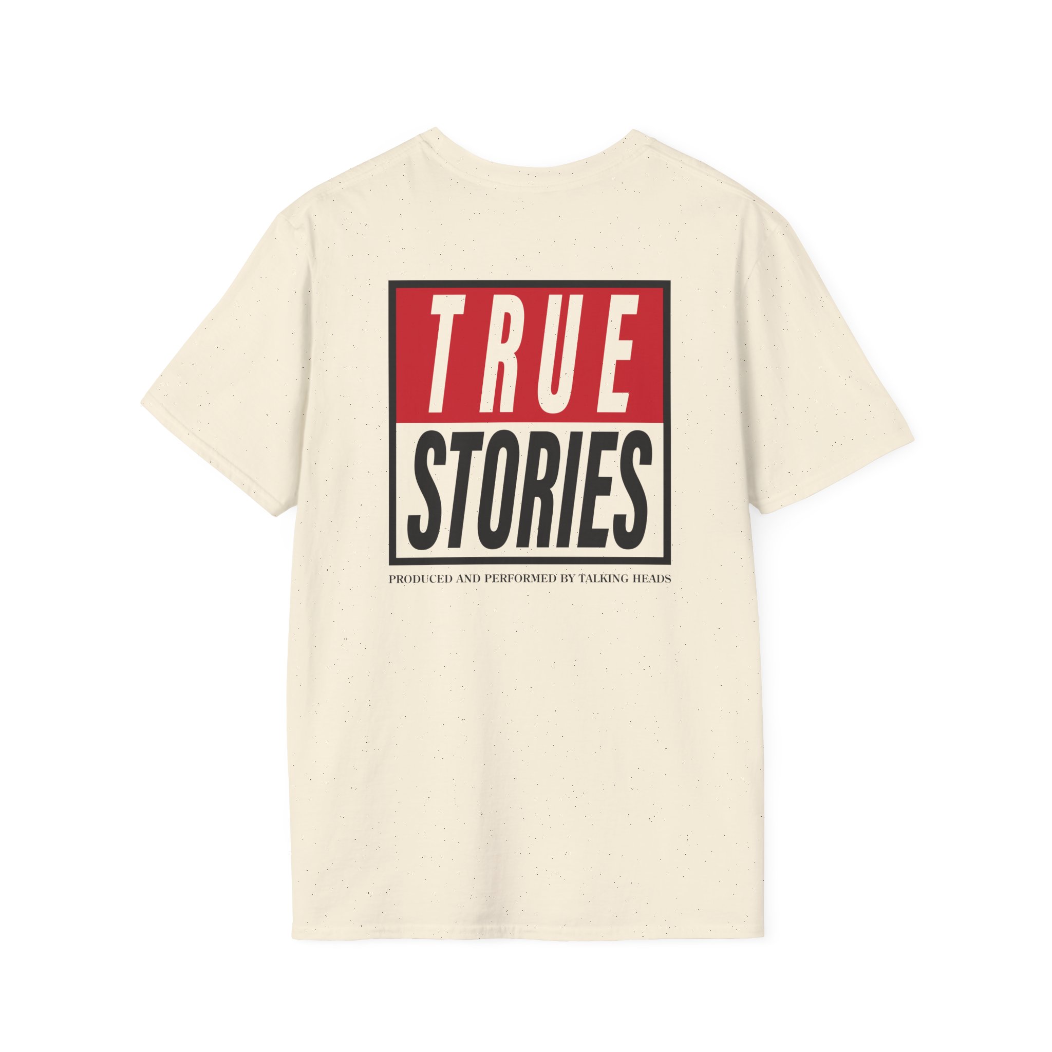 Talking Heads True Stories Unisex Softstyle T-Shirt