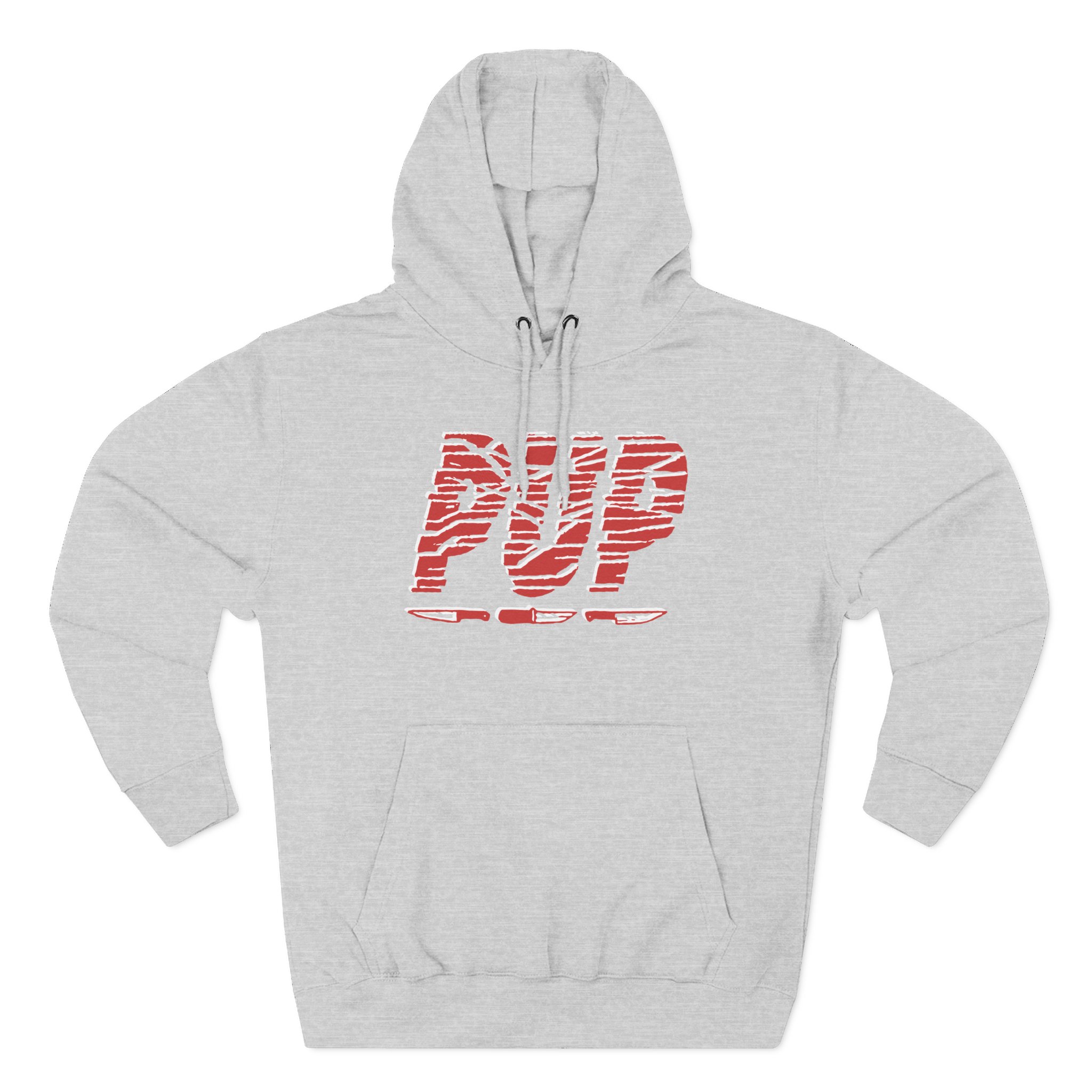 Pup Logo Three-Panel Fleece Hoodie