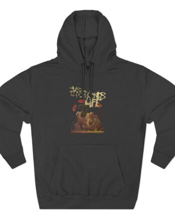 The Last Ten Seconds of Life Three-Panel Fleece Hoodie