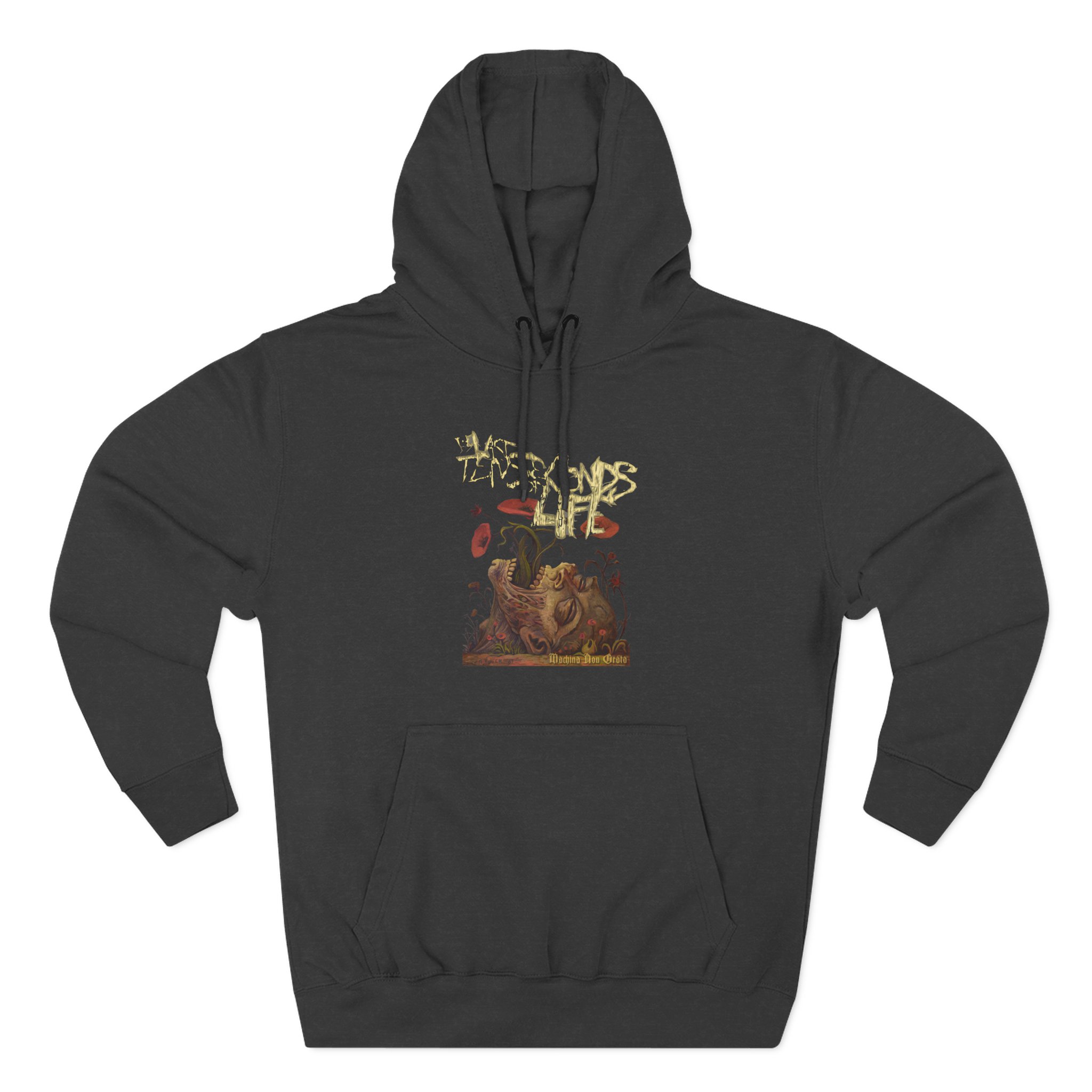 The Last Ten Seconds of Life Three-Panel Fleece Hoodie