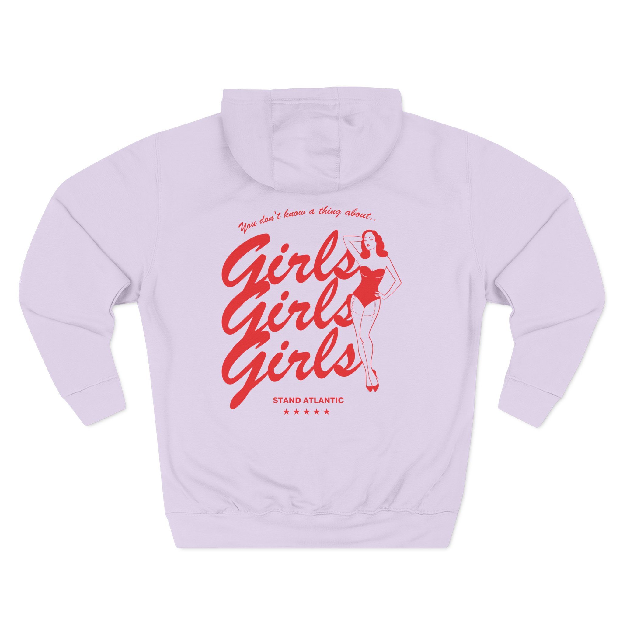 Stand Atlantic Girls Three-Panel Fleece Hoodie