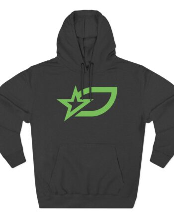 Optic Texas Slogan Three-Panel Fleece Hoodie
