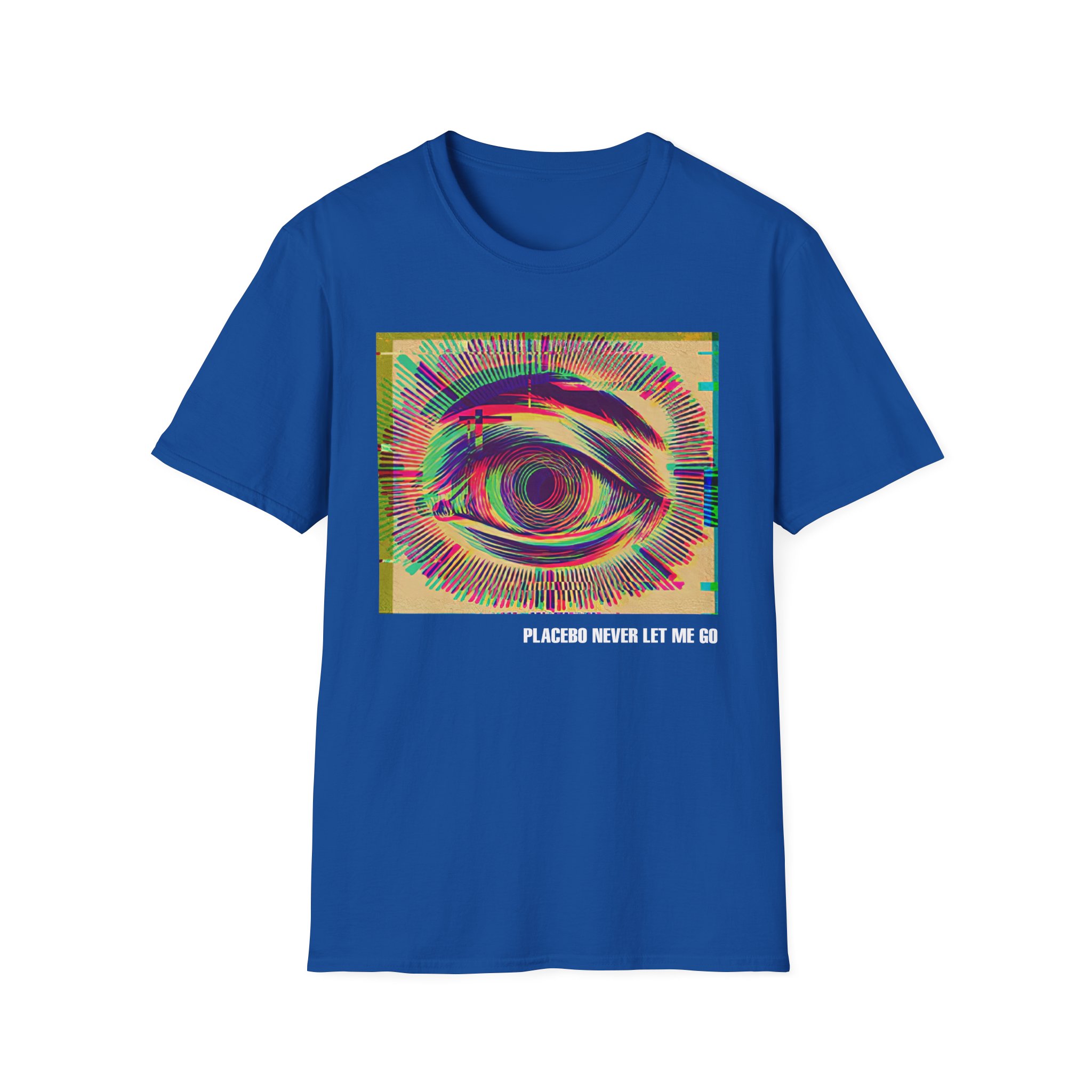 Placebo Glitch Eye Unisex Softstyle T-Shirt