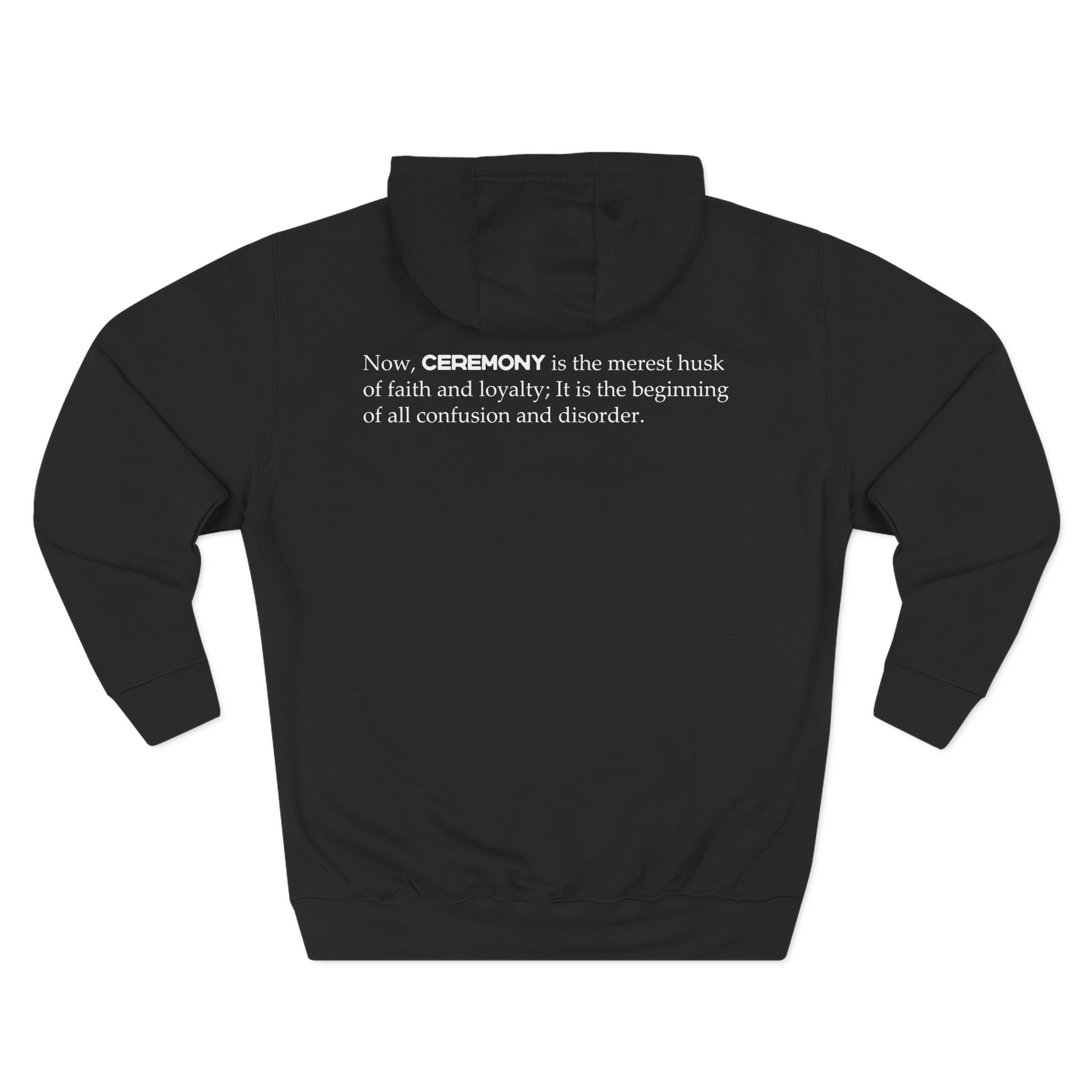 Ceremony Real Bay Three-Panel Fleece Hoodie