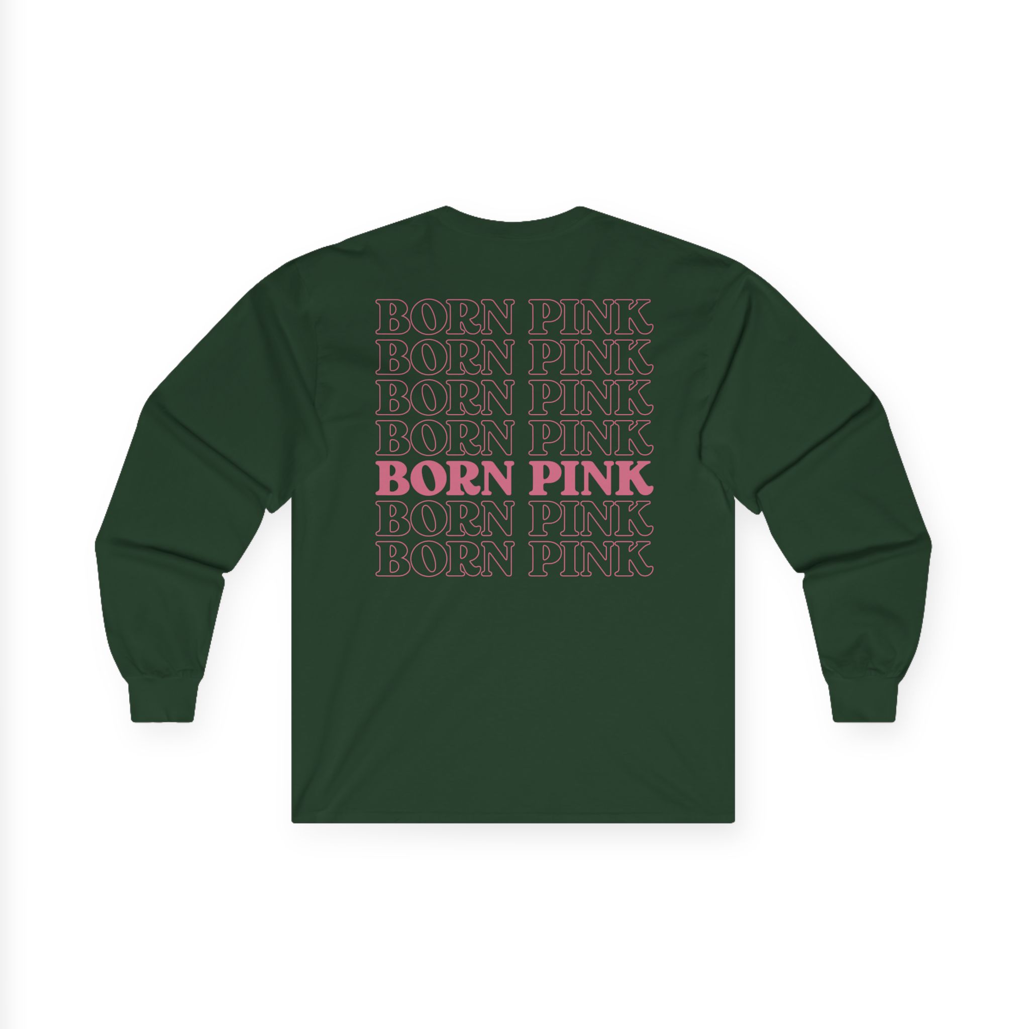 B Born Pink World Tour Unisex Ultra Cotton Long Sleeve Tee