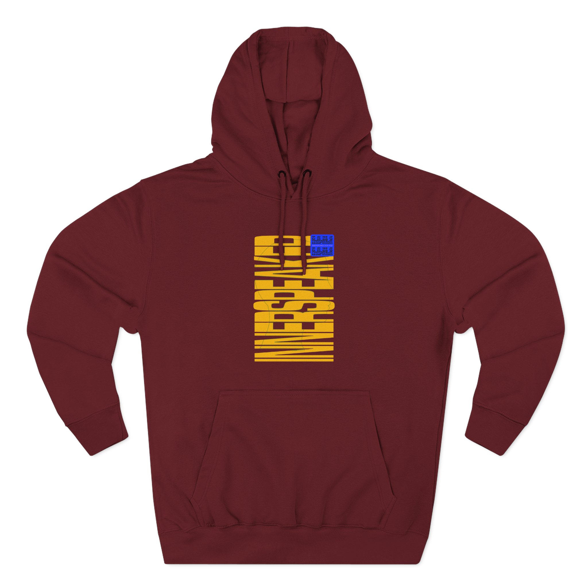 Tame Impala Inner Text Three-Panel Fleece Hoodie
