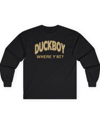 Duckboy Unisex Ultra Cotton Long Sleeve Tee