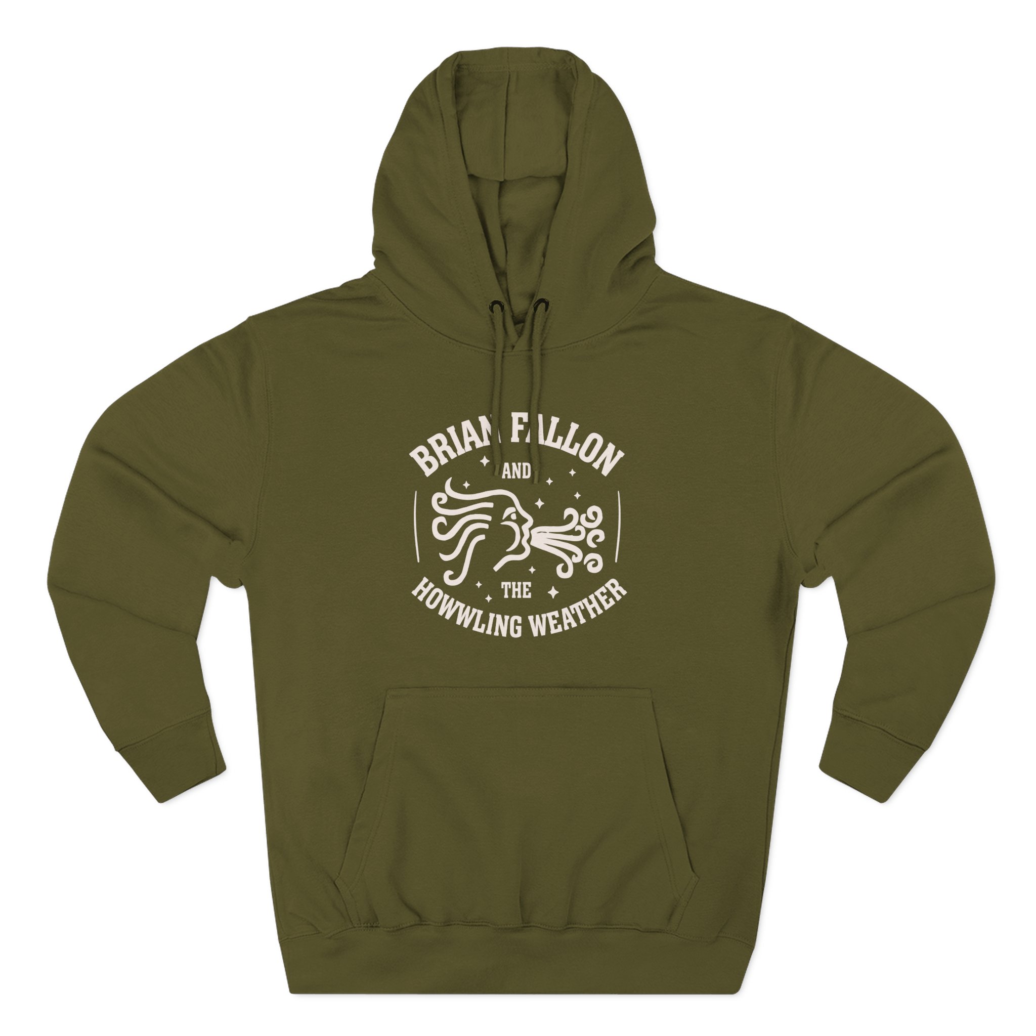 Brian Fallon Howling Weather Three-Panel Fleece Hoodie