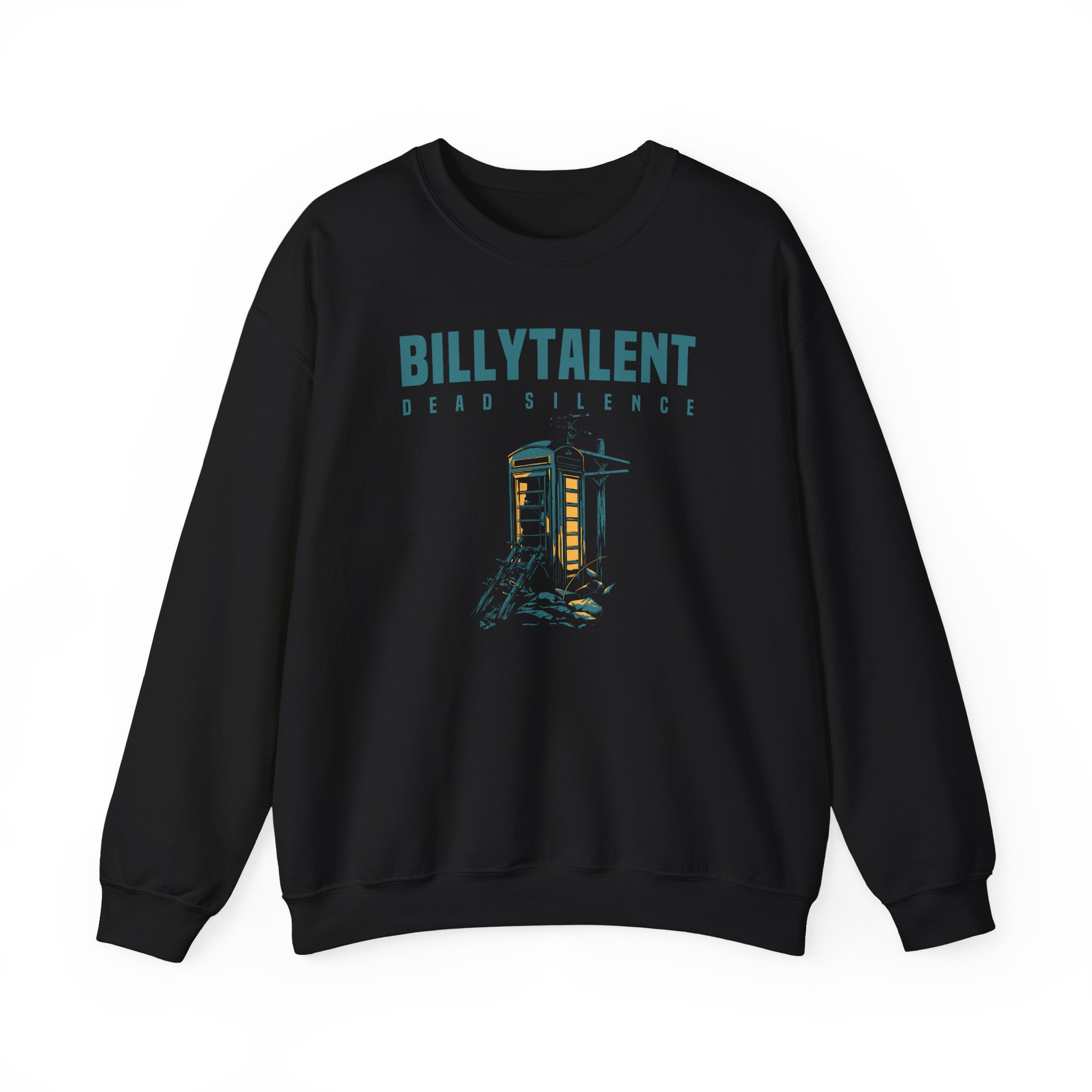 Billy Talent Phone Box Unisex Heavy Blendâ„¢ Crewneck Sweatshirt