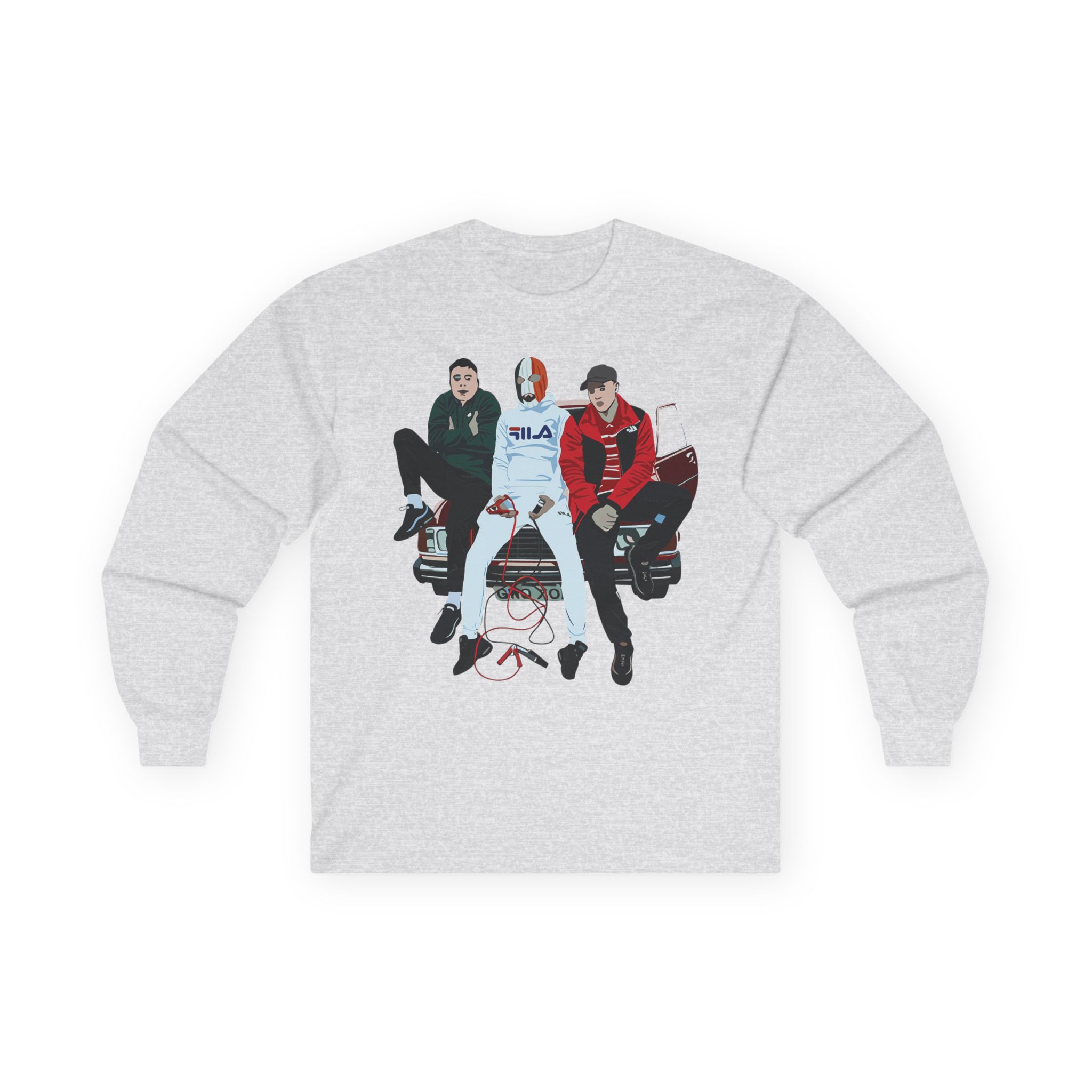 Kneecap 3cag Unisex Ultra Cotton Long Sleeve Tee