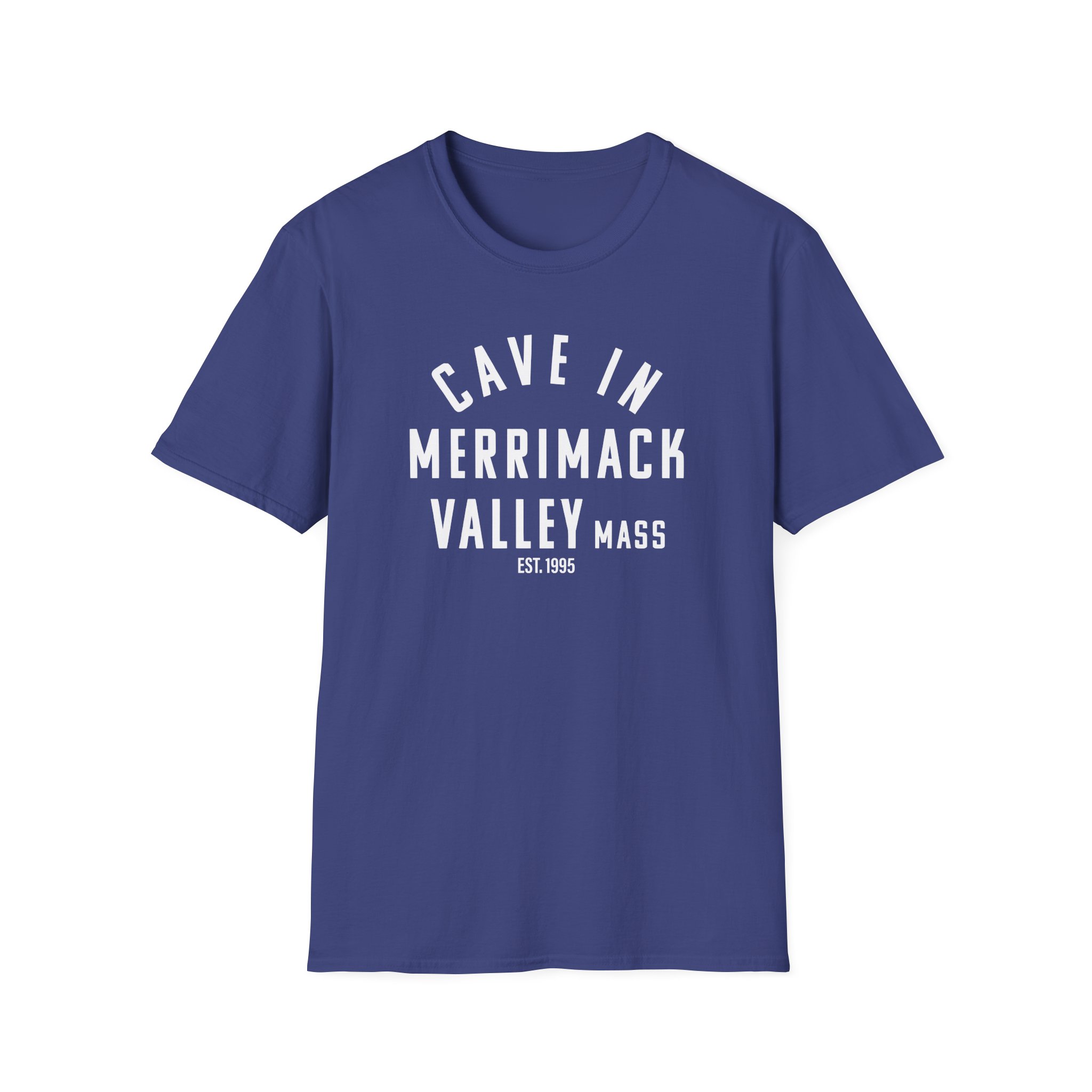 Cave in Merrimack Valley Unisex Softstyle T-Shirt