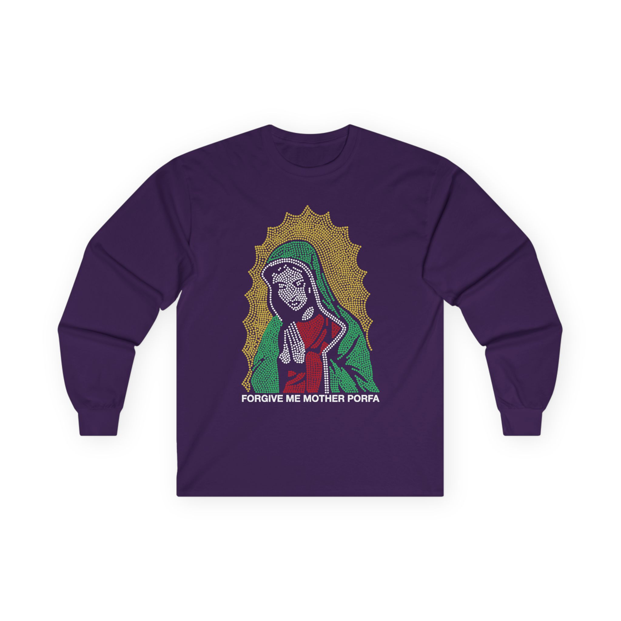 Porfa Forgive Me Mother Unisex Ultra Cotton Long Sleeve Tee