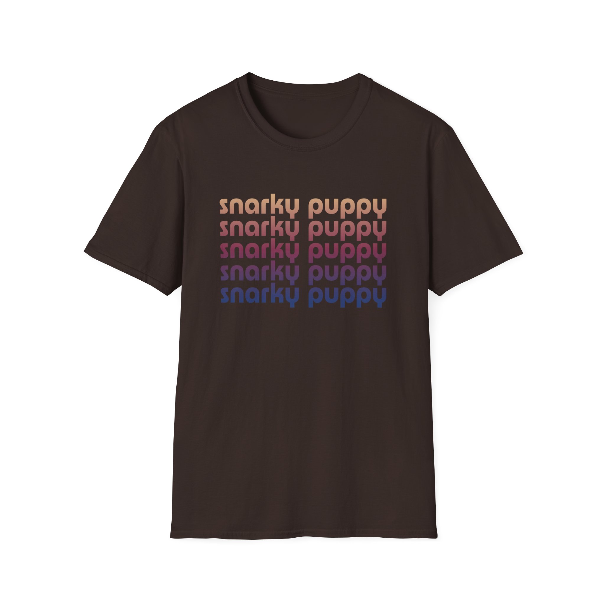 Snarky Puppy Repeating Logo Unisex Softstyle T-shirt