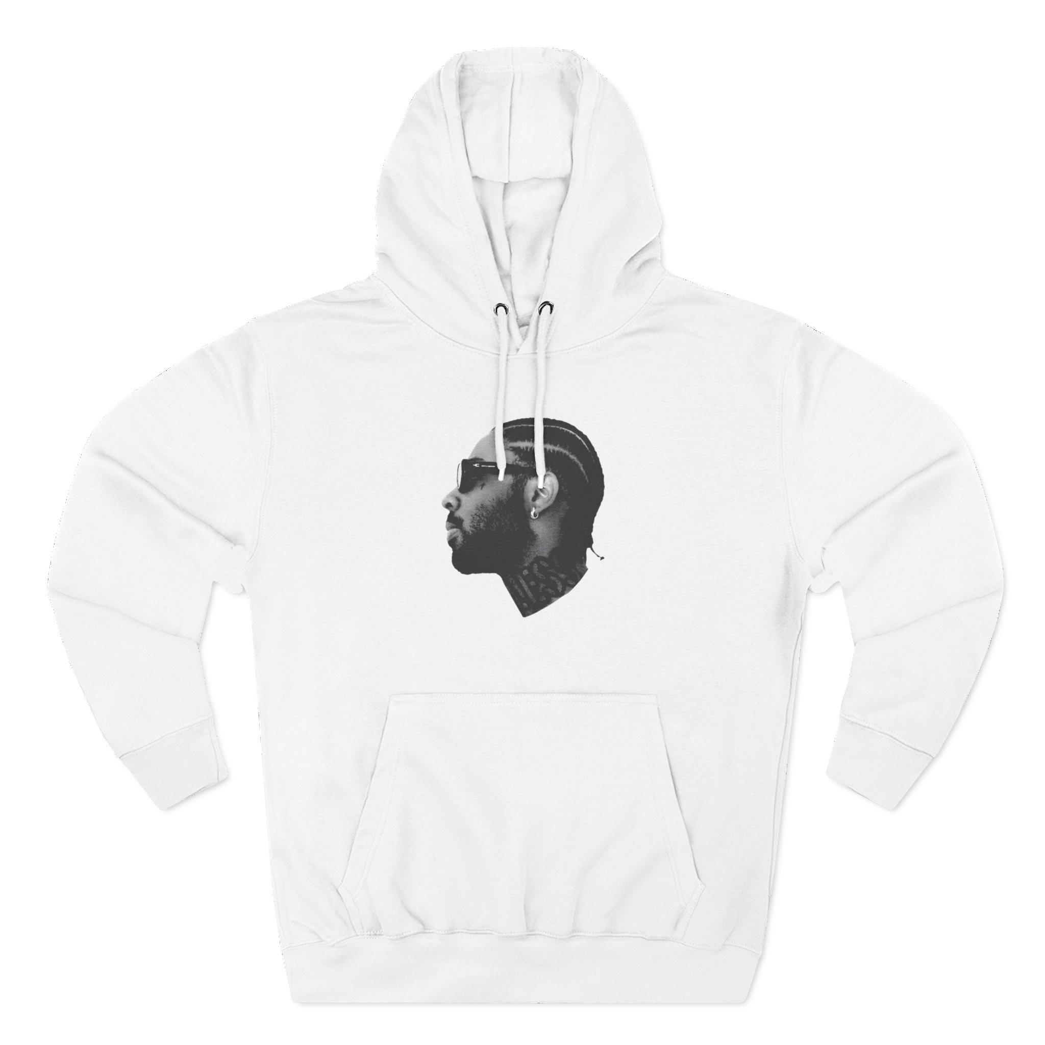 Faiyaz Brent Side Face Three-Panel Fleece Hoodie
