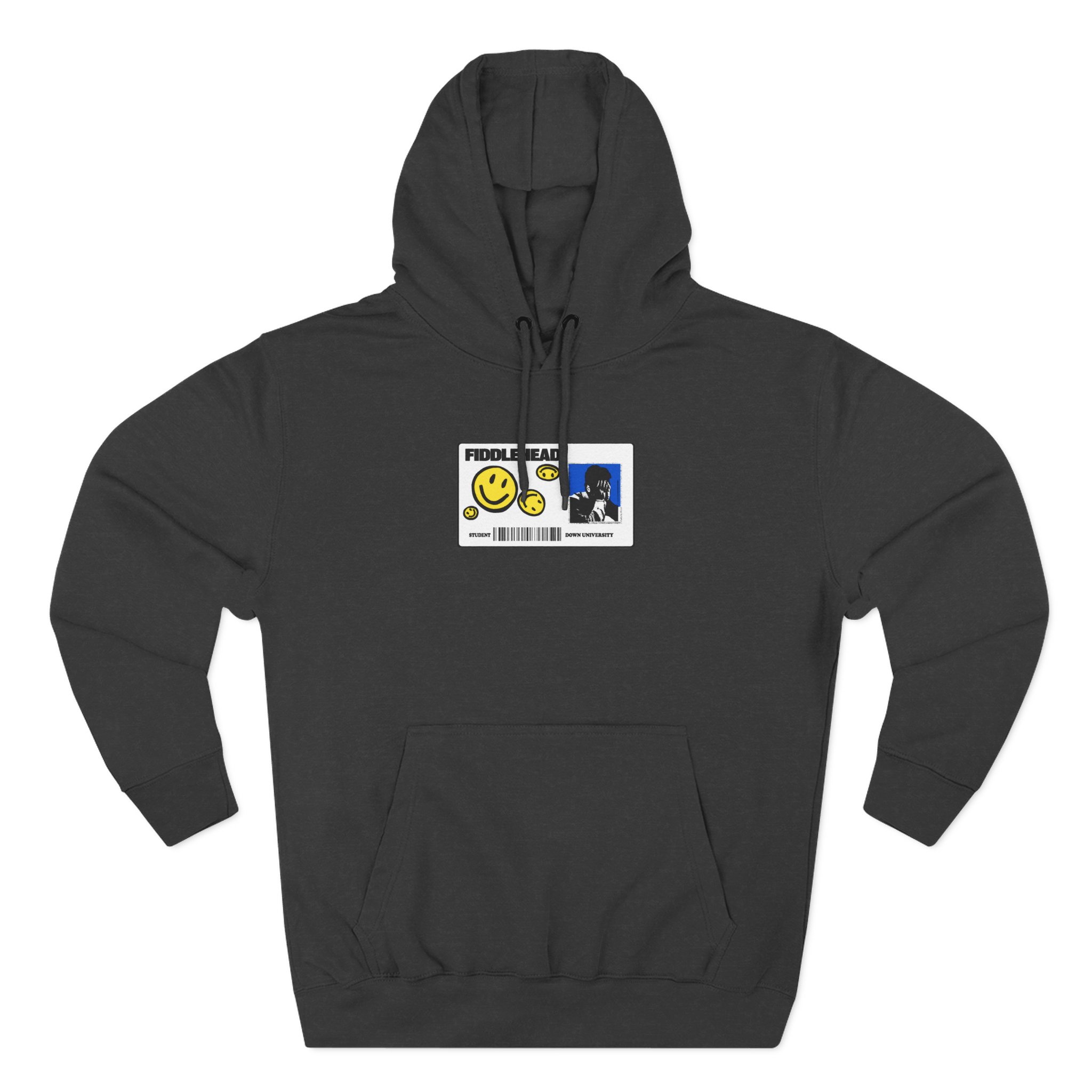 Fiddlehead Id Card Three-Panel Fleece Hoodie