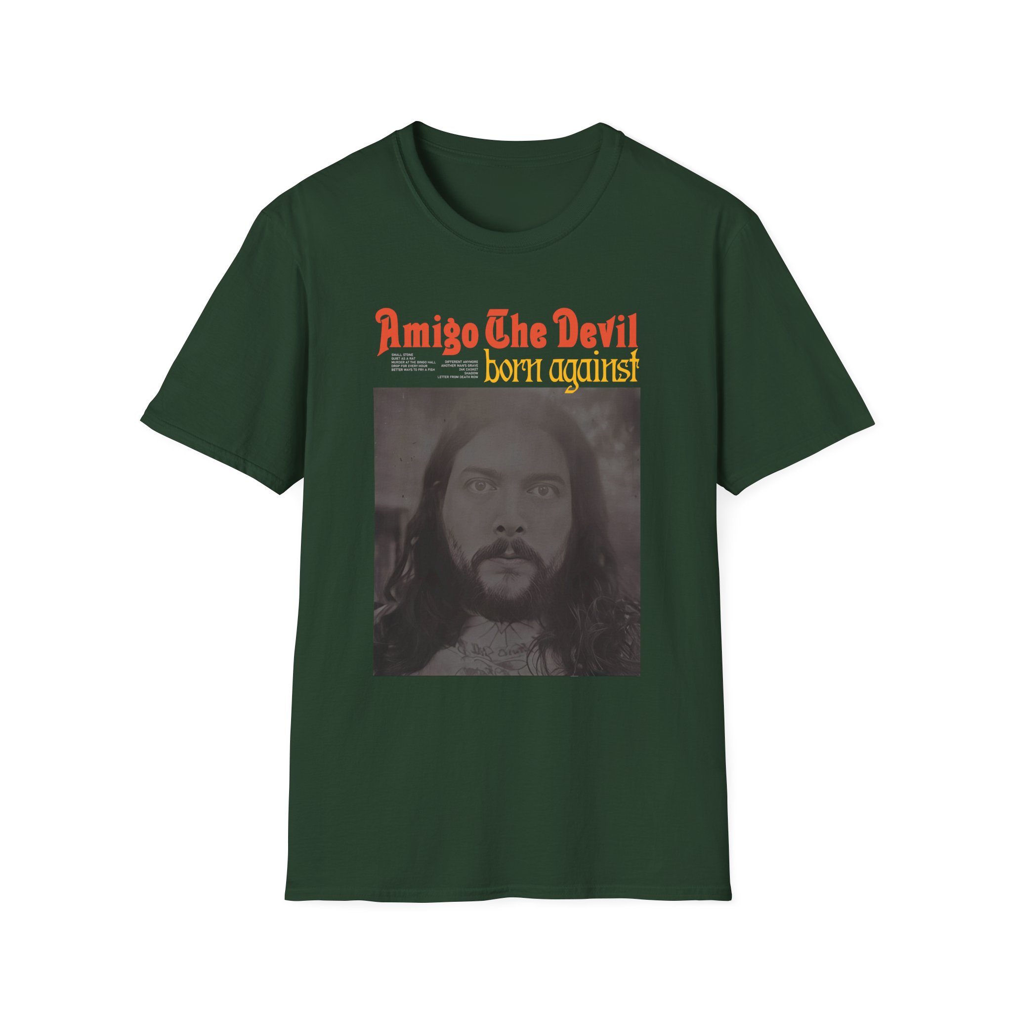 Amigo the Devil Born Against Unisex Softstyle T-Shirt