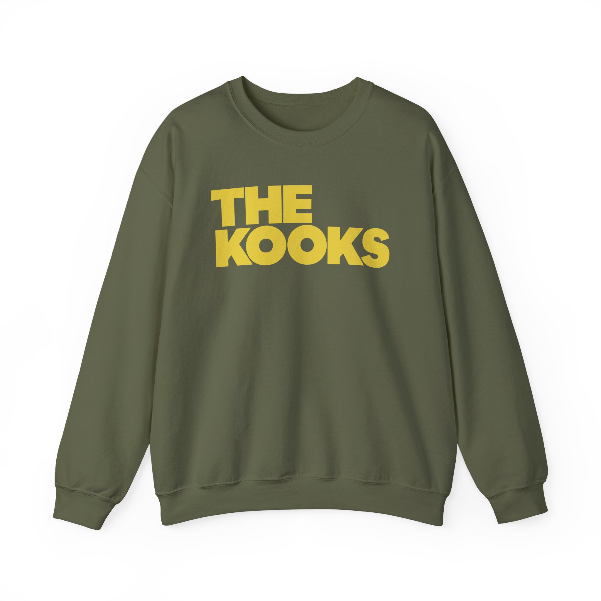 The Kooks Logo Herren Unisex Heavy Blendâ„¢ Crewneck Sweatshirt