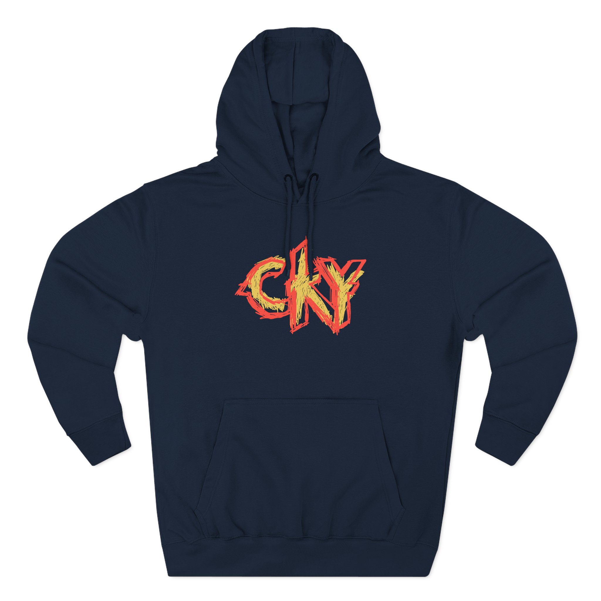 CKY Scribble Logo Three-Panel Fleece Hoodie