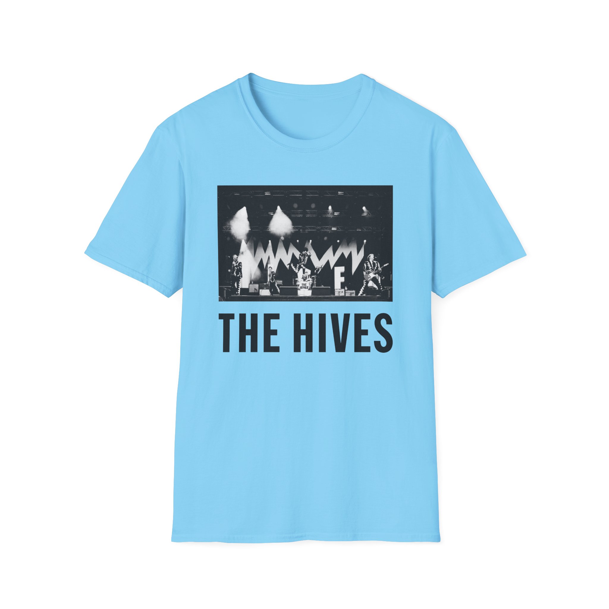 The Hives Live Photo Unisex Softstyle T-Shirt