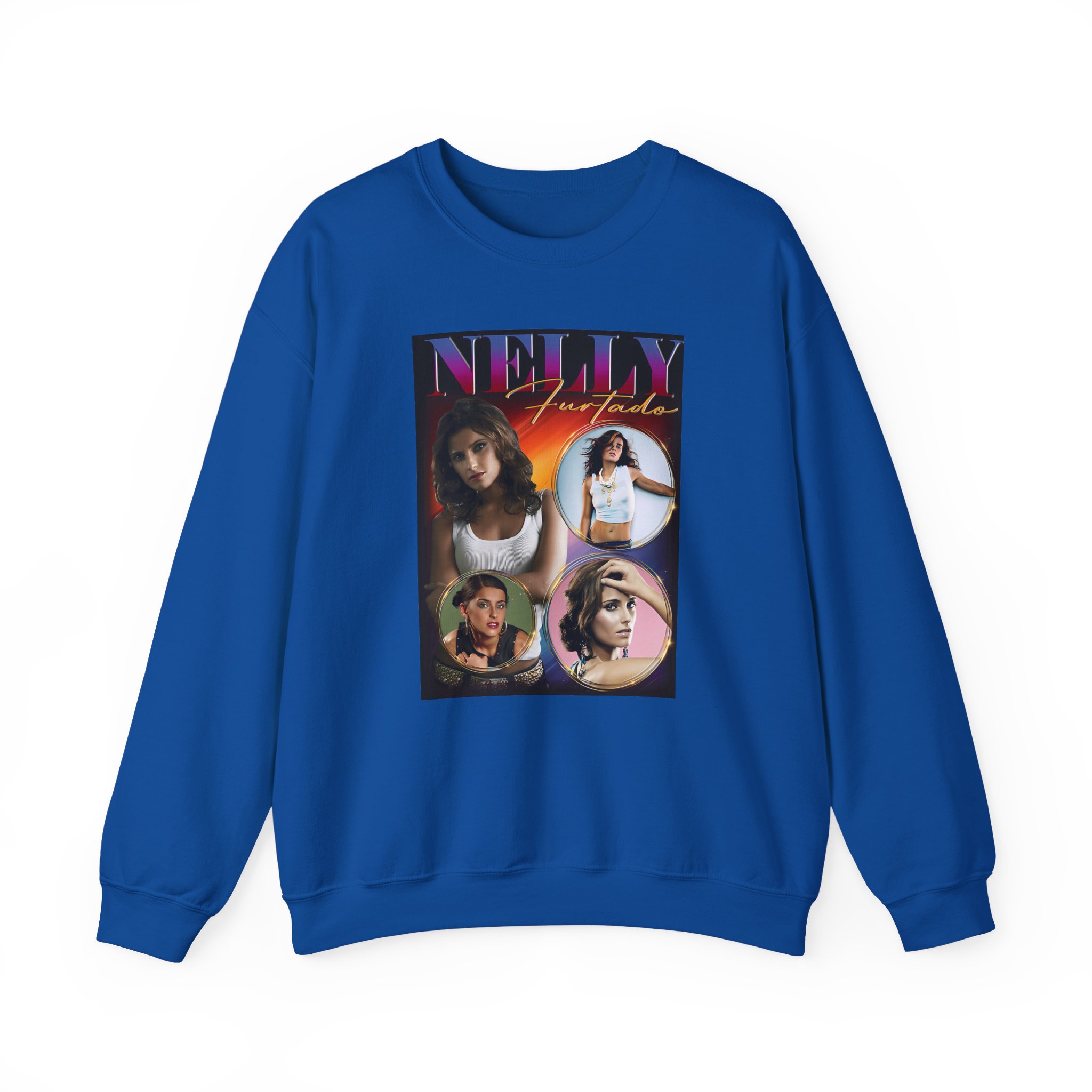 Nelly Furtado Unisex Heavy Blend Crewneck Sweatshirt