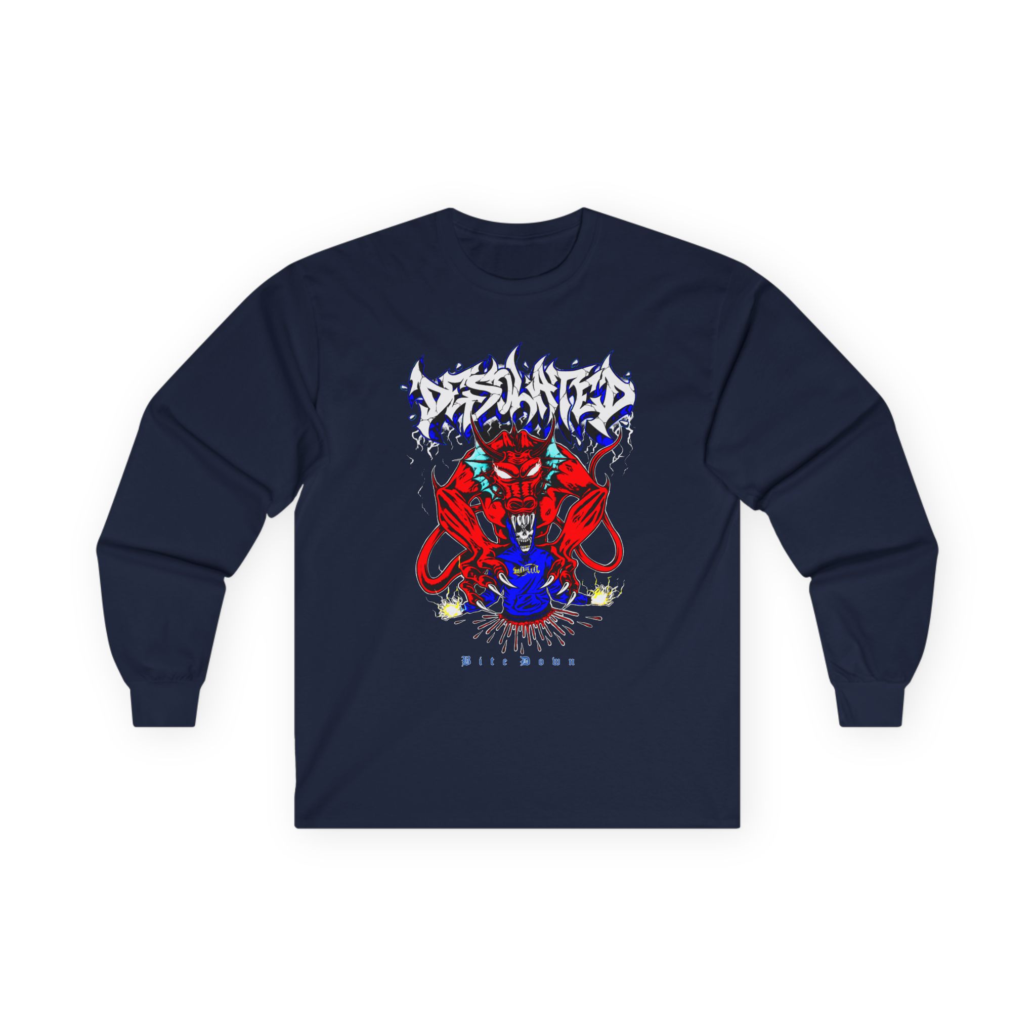 Desolated Devil Unisex Ultra Cotton Long Sleeve Tee