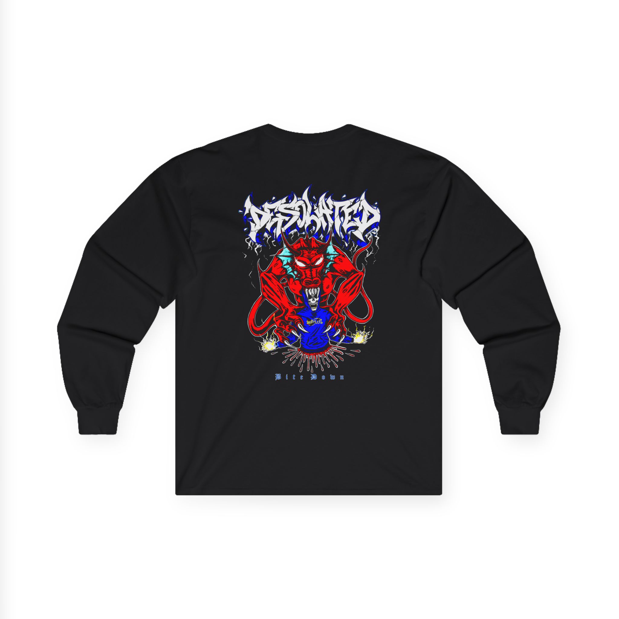 Desolated Devil Unisex Ultra Cotton Long Sleeve Tee