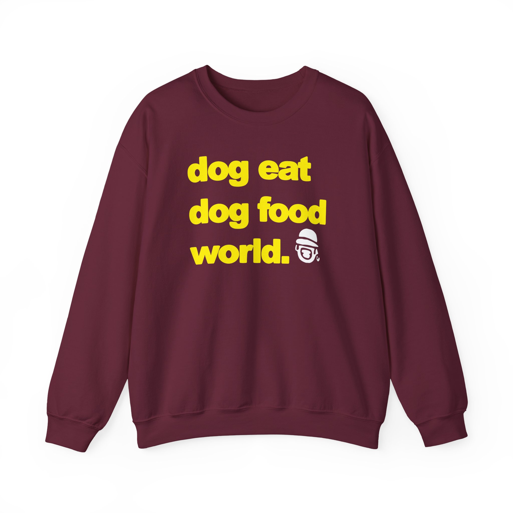 Dog Eat Dog Food World Unisex Heavy Blendâ„¢ Crewneck Sweatshirt