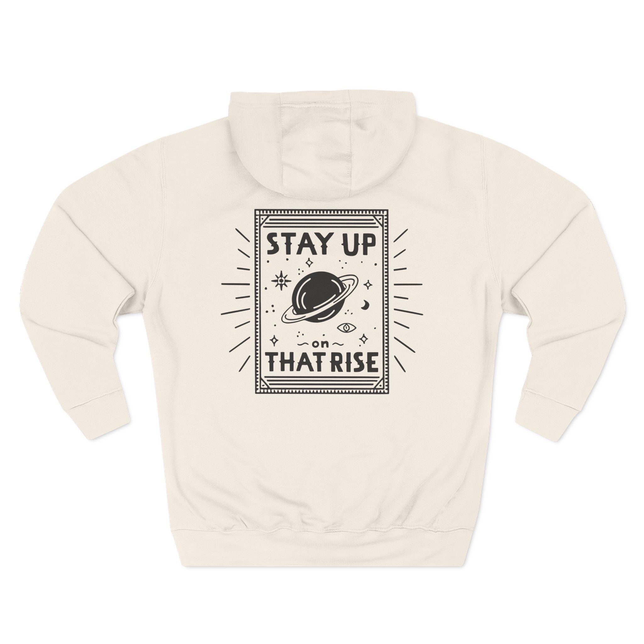 Panic at the Disco Tarot Three-Panel Fleece Hoodie