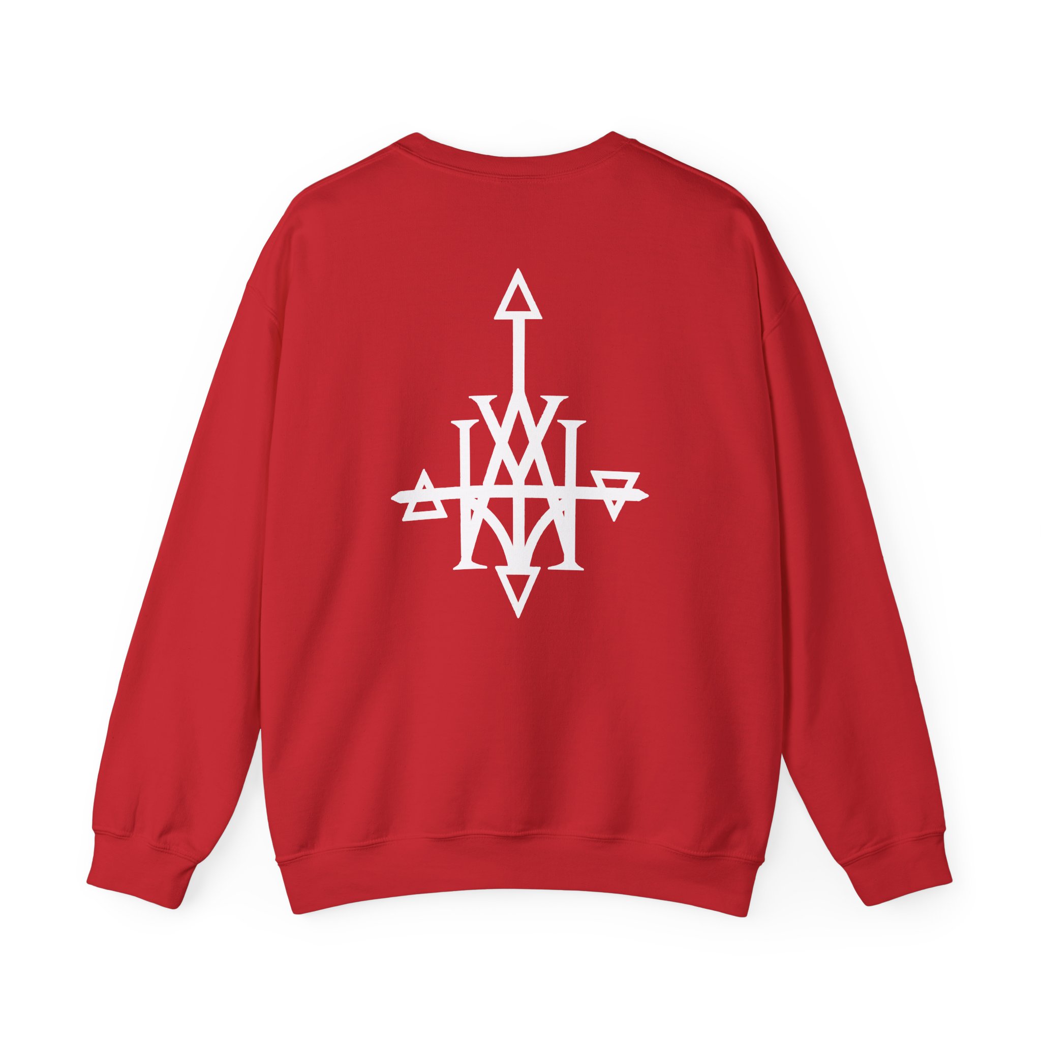 All Hail the Yeti Logo Unisex Heavy Blendâ„¢ Crewneck Sweatshirt