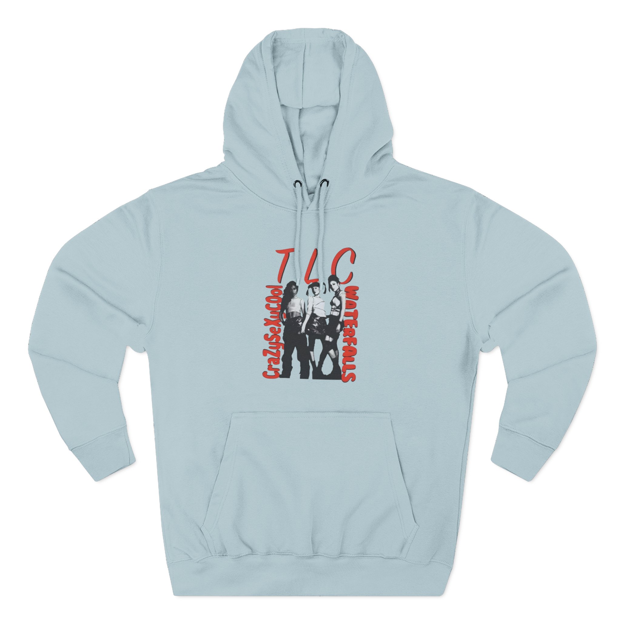TLC Waterfalls Three-Panel Fleece Hoodie